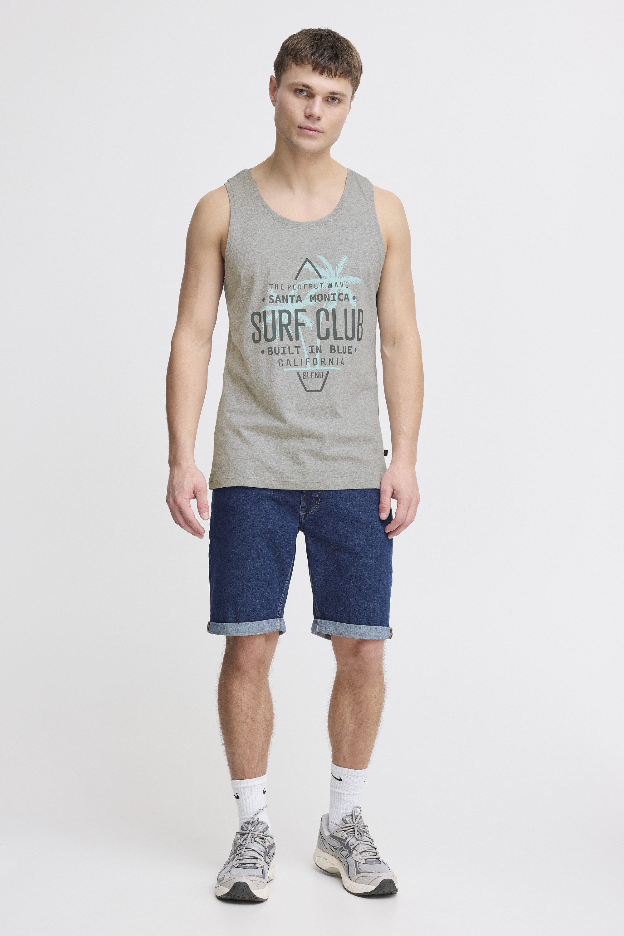 Blend Tanktop BHCali Lässiges Tanktop mit Rundhalssauschnitt und Print – Bild 3 von 5