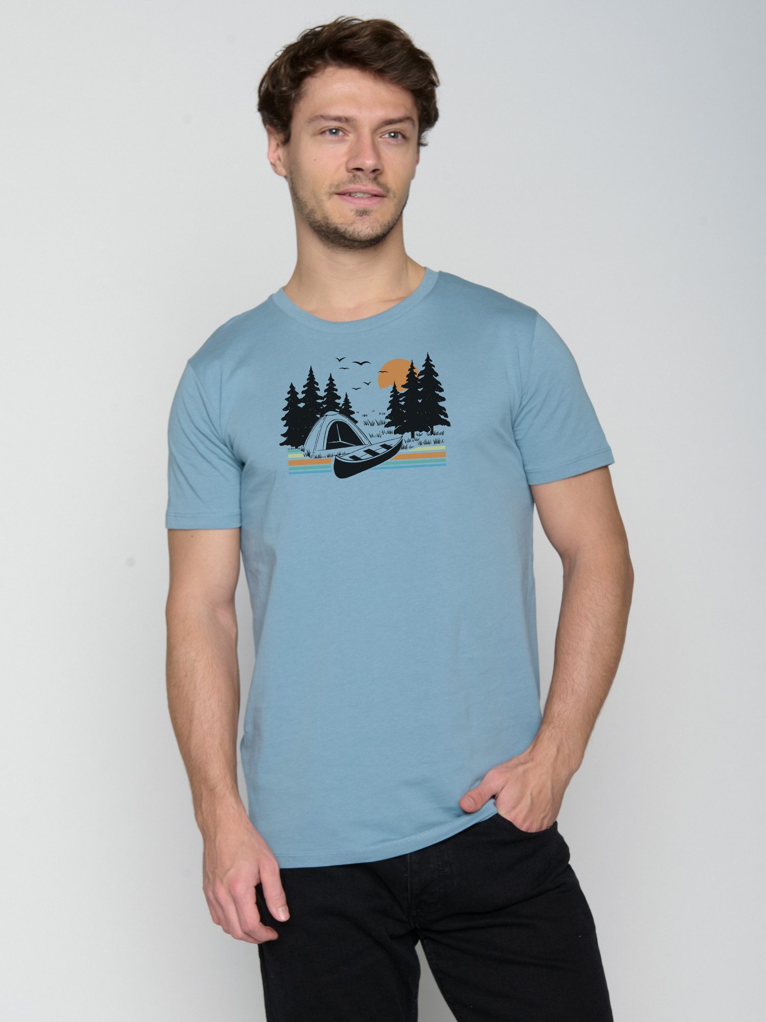 GreenBomb T-Shirt Nature Canoe Tent (1-tlg., 1)