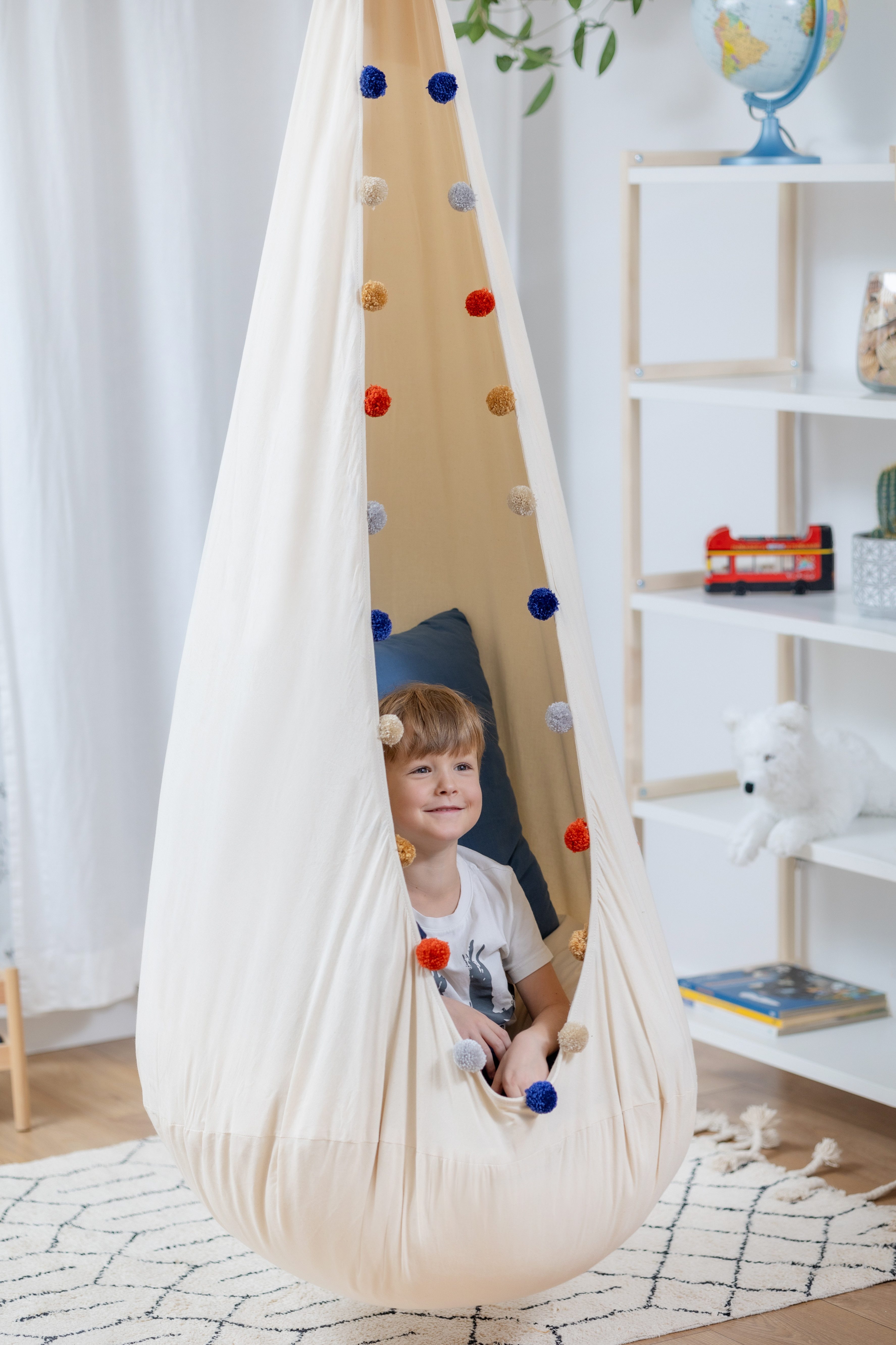 Rainbow Kids Hängesessel Kokon Hängematte Kinder günstig online kaufen