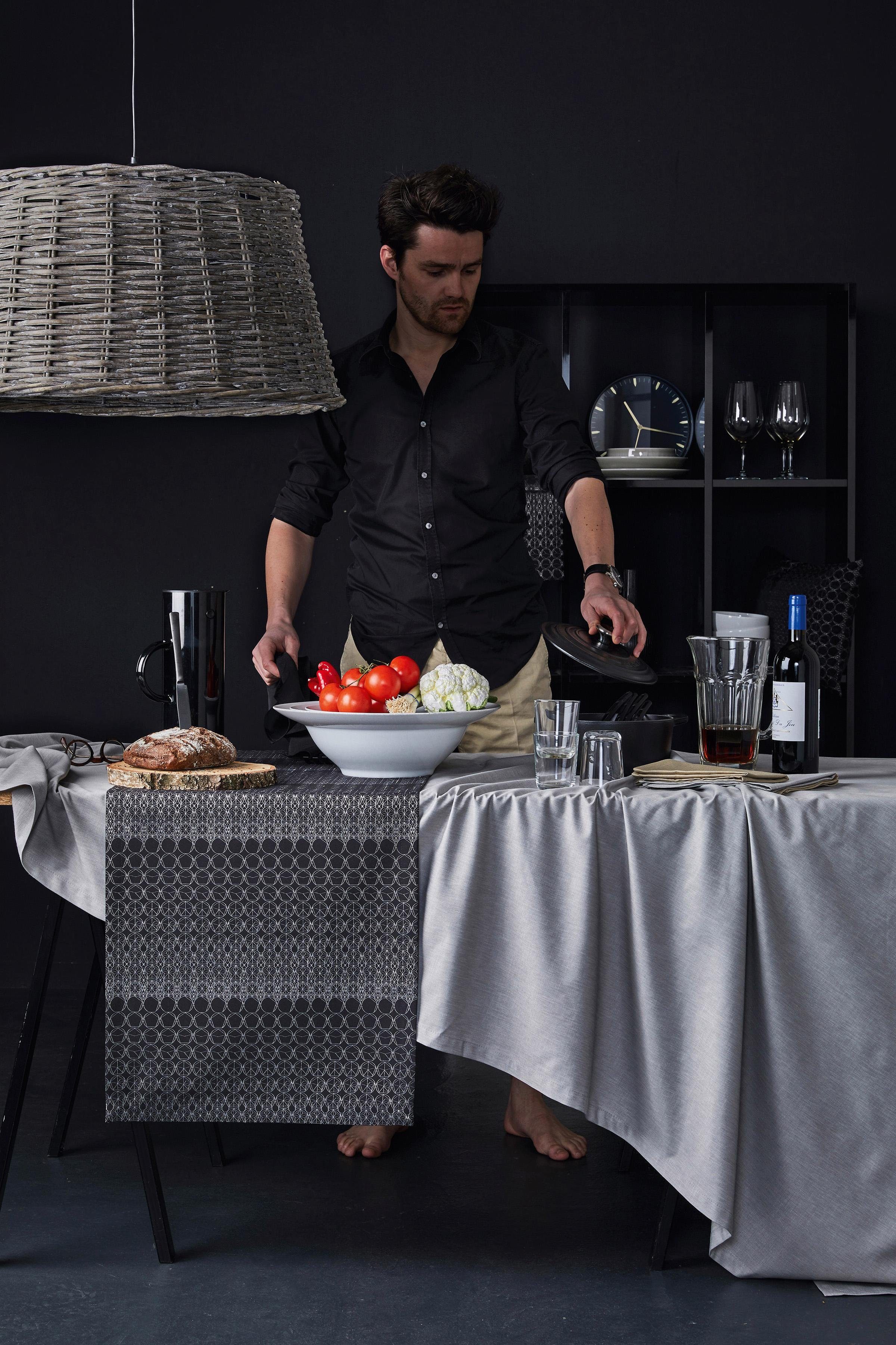 APELT Tischläufer 1308 Loft Style, Jacquard günstig online kaufen