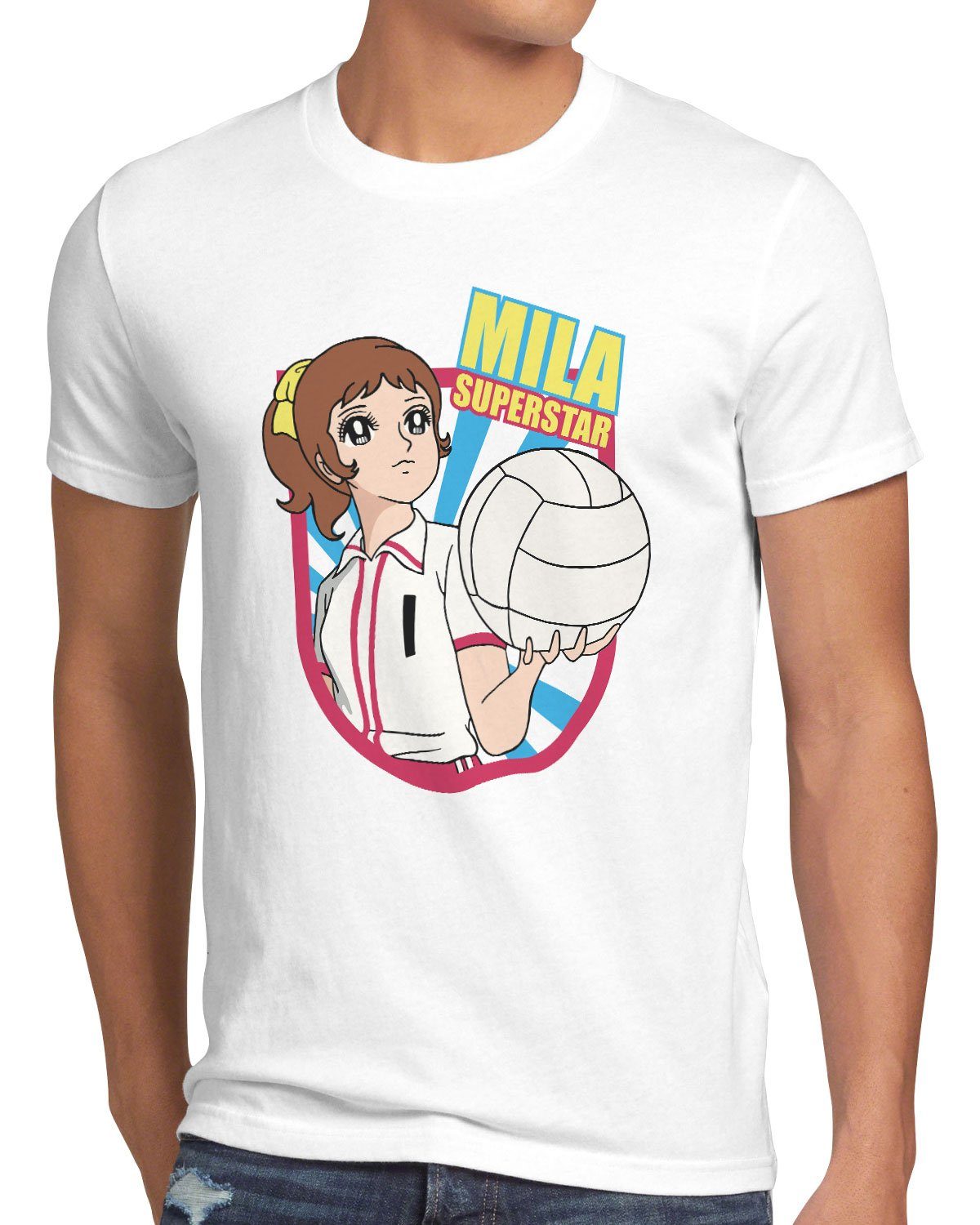 style3 T-Shirt Mila Superstar volleyball team günstig online kaufen