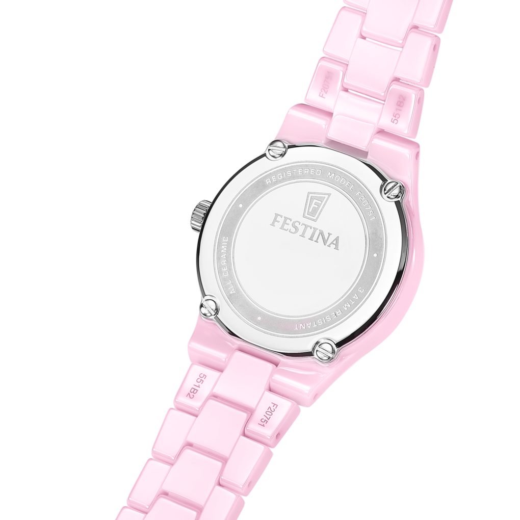 Festina Keramikuhr Ceramic F20751_2, Quarzuhr, Armbanduhr, Damenuhr, Keramik, analog