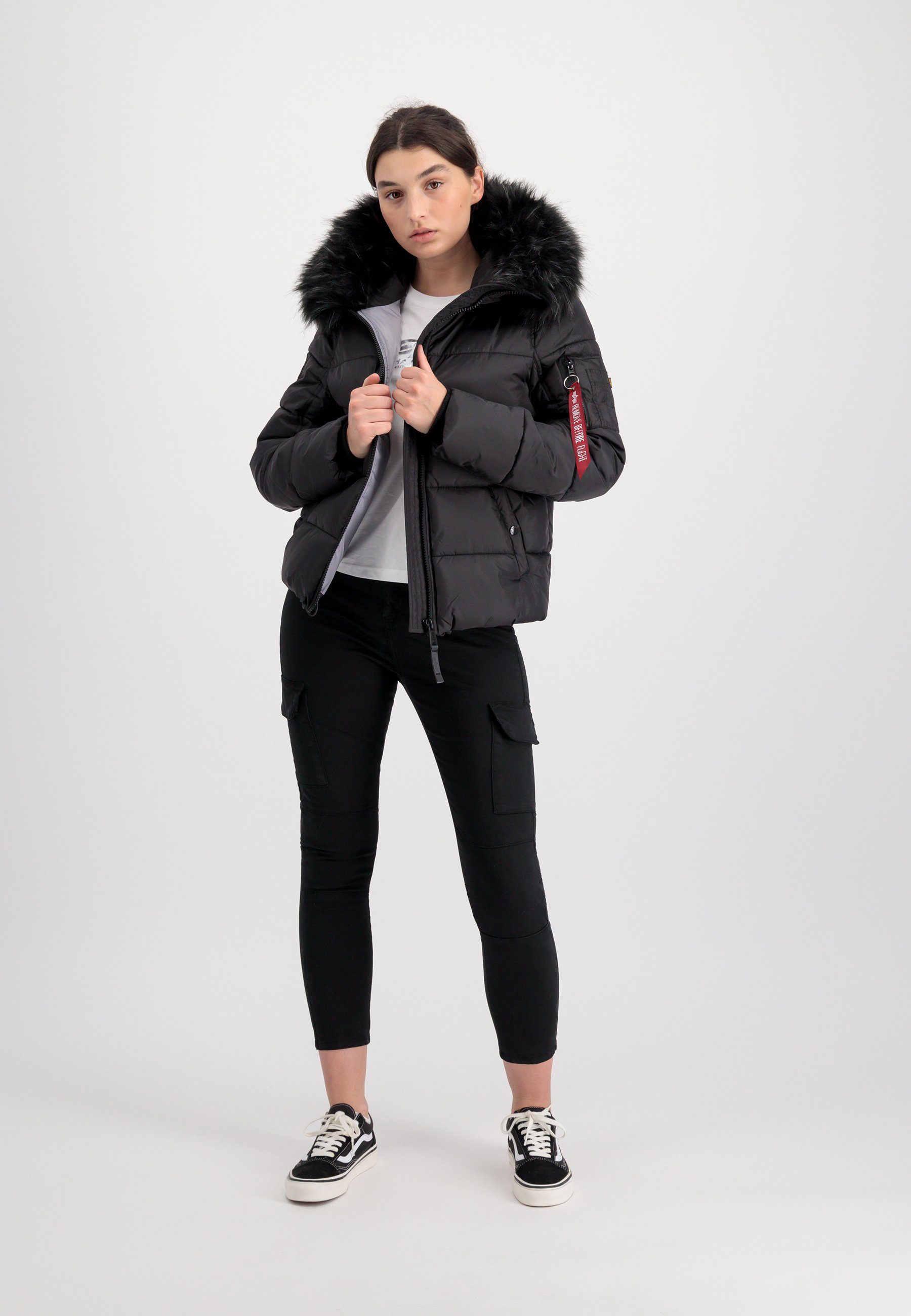 Alpha Industries Jackets black Winter - Winterjacke Alpha & Industries Women Parka