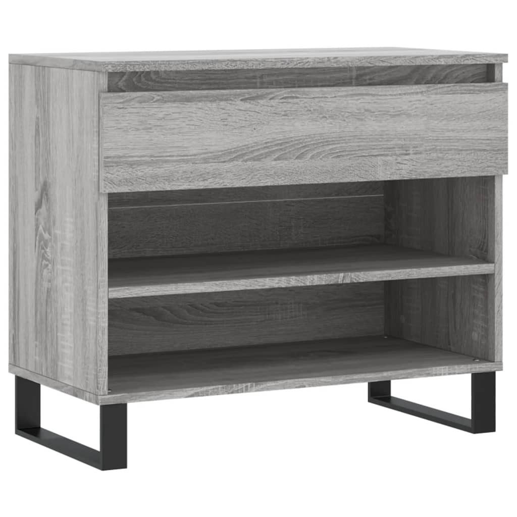 vidaXL Schuhregal Schuhregal Grau Sonoma 70x36x60 günstig online kaufen