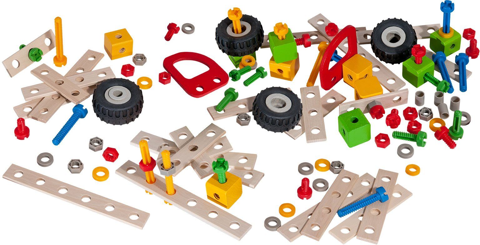 Eichhorn Constructor Erweiterungsset Konstruktionsspielsteine, (111 St), Made in Germany