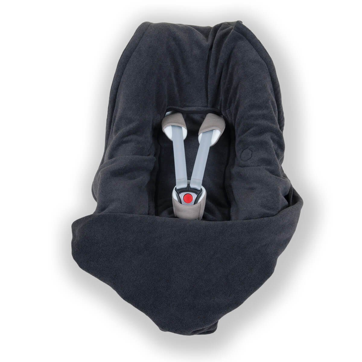Fußsack Fleece Einschlagdecke für Autositz und Kinderwagen