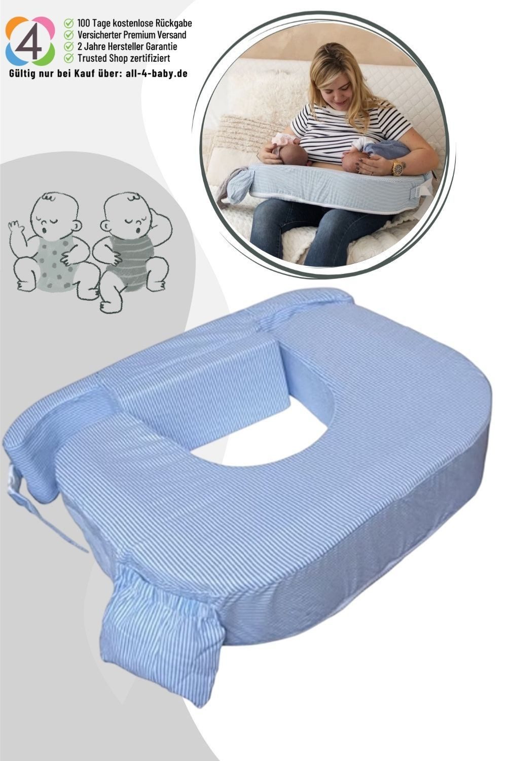 baby wild Stillkissen Amerikanische Stillkissen für günstig online kaufen