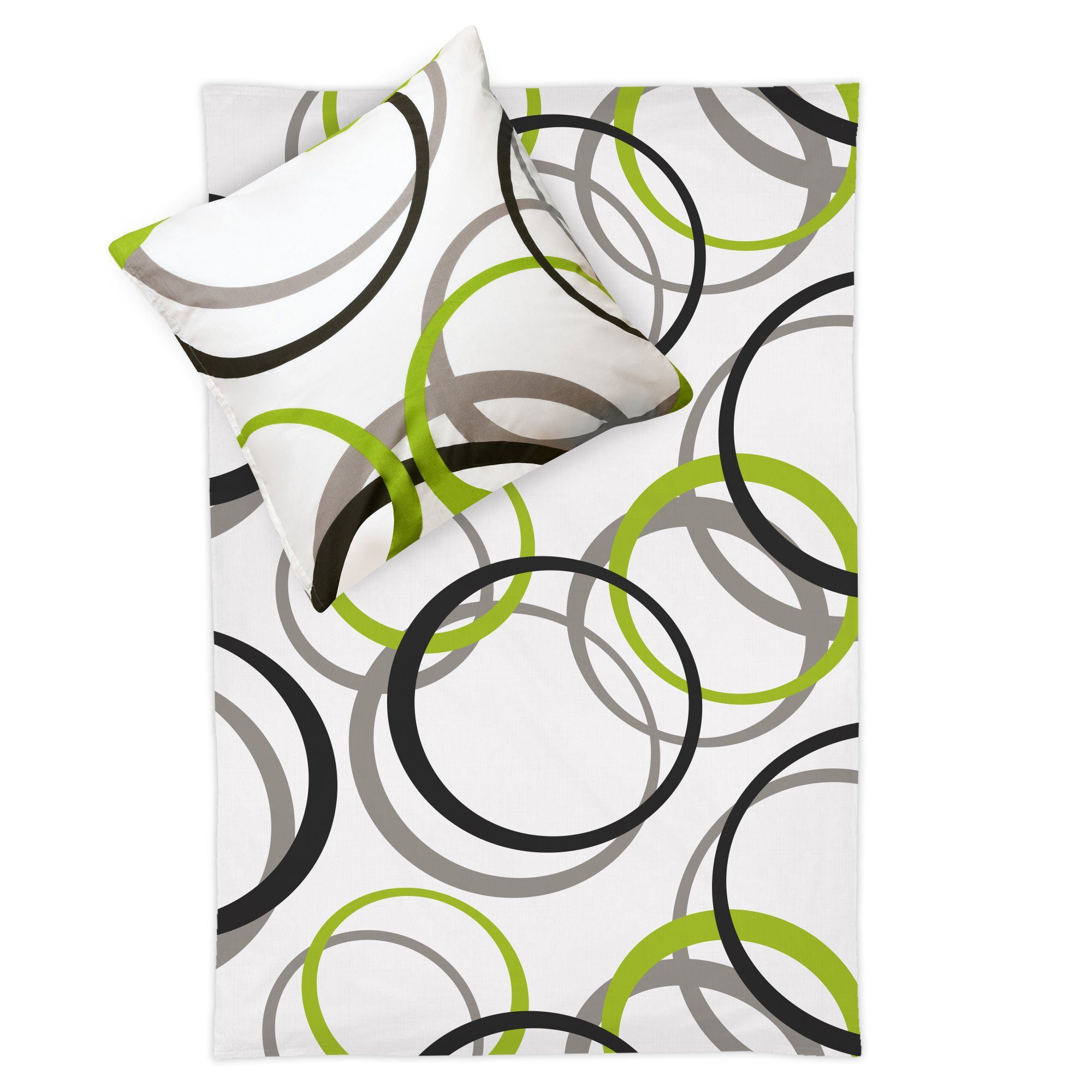 Beautissu Bettwäsche Nina, Baumwolle, 2 tlg. Renforcé Bettgarnitur 200x135c günstig online kaufen