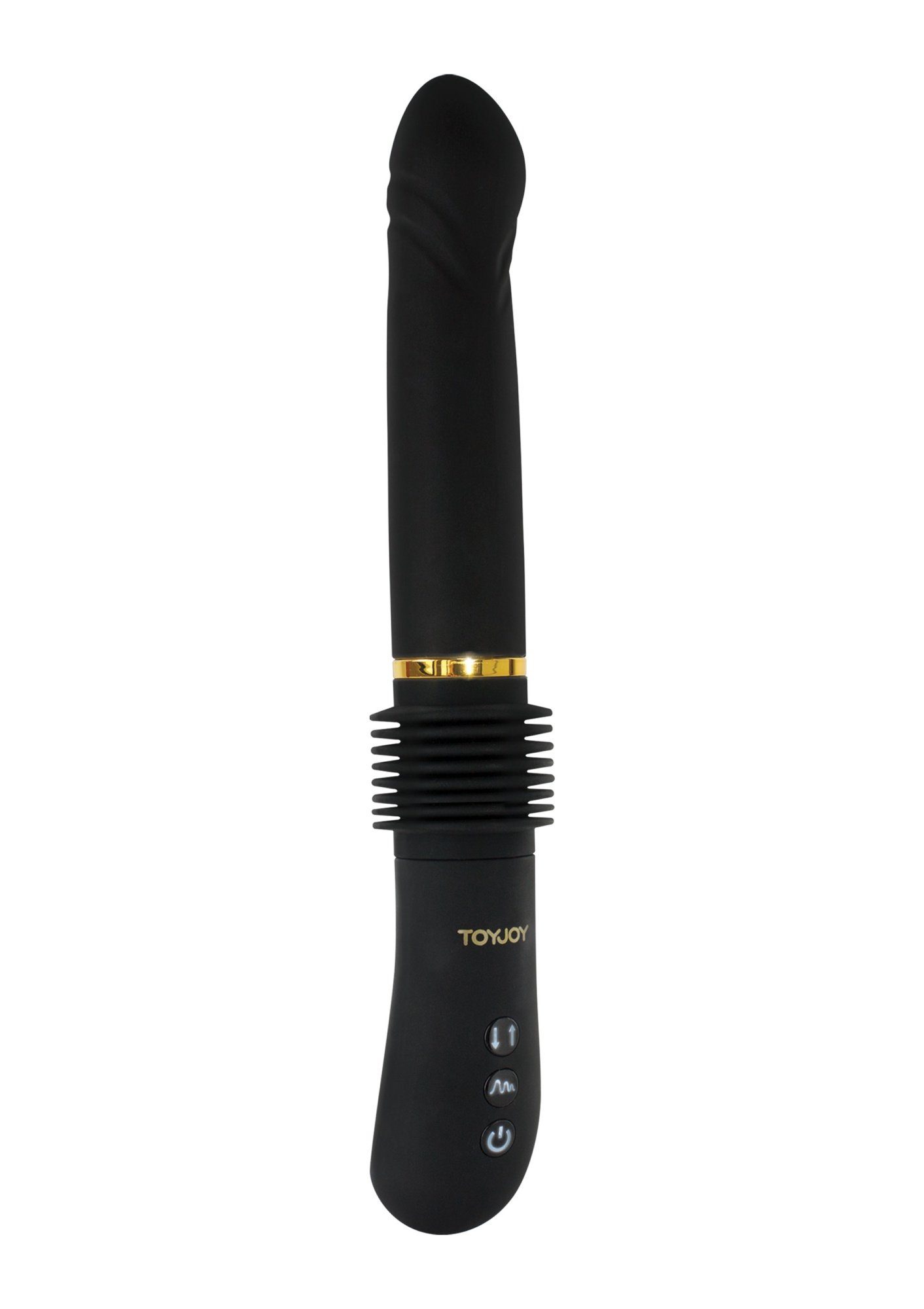 Magnum schwarz Opus stoßender TOYJOY Stoß-Vibrator - Thruster Vibrator