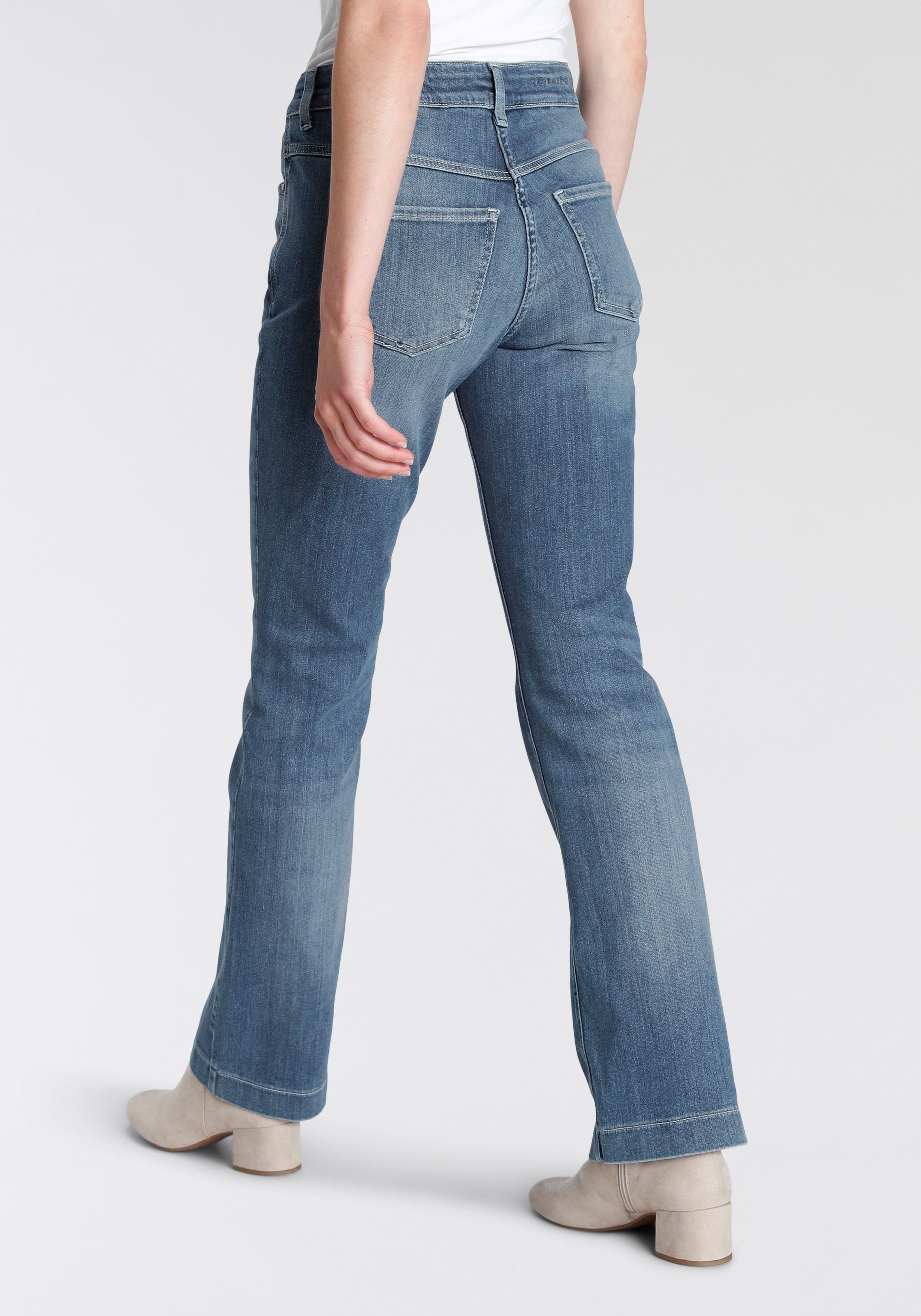 MAC Bootcut-Jeans »Dream-Boot« Gerade geschnitten mit leicht ausgestelltem  Bein online kaufen | OTTO