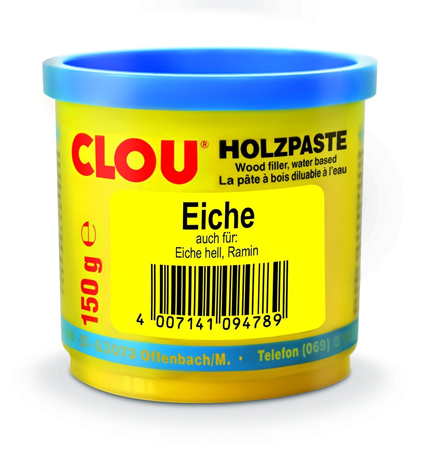 CLOU Spachtelmasse CLOU Holzpaste 5 Eiche Wasserverdünnbar 150g