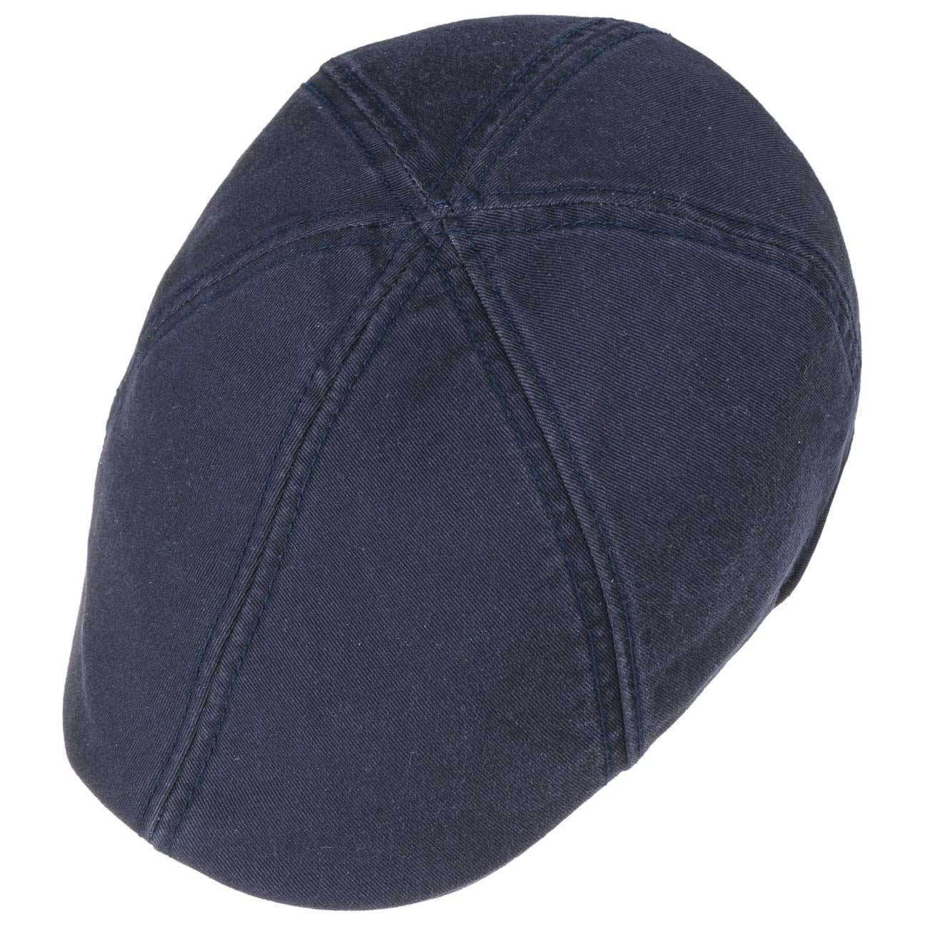 Stetson (1-St) dunkelblau Cap Schirmmütze mit Schirm Flat