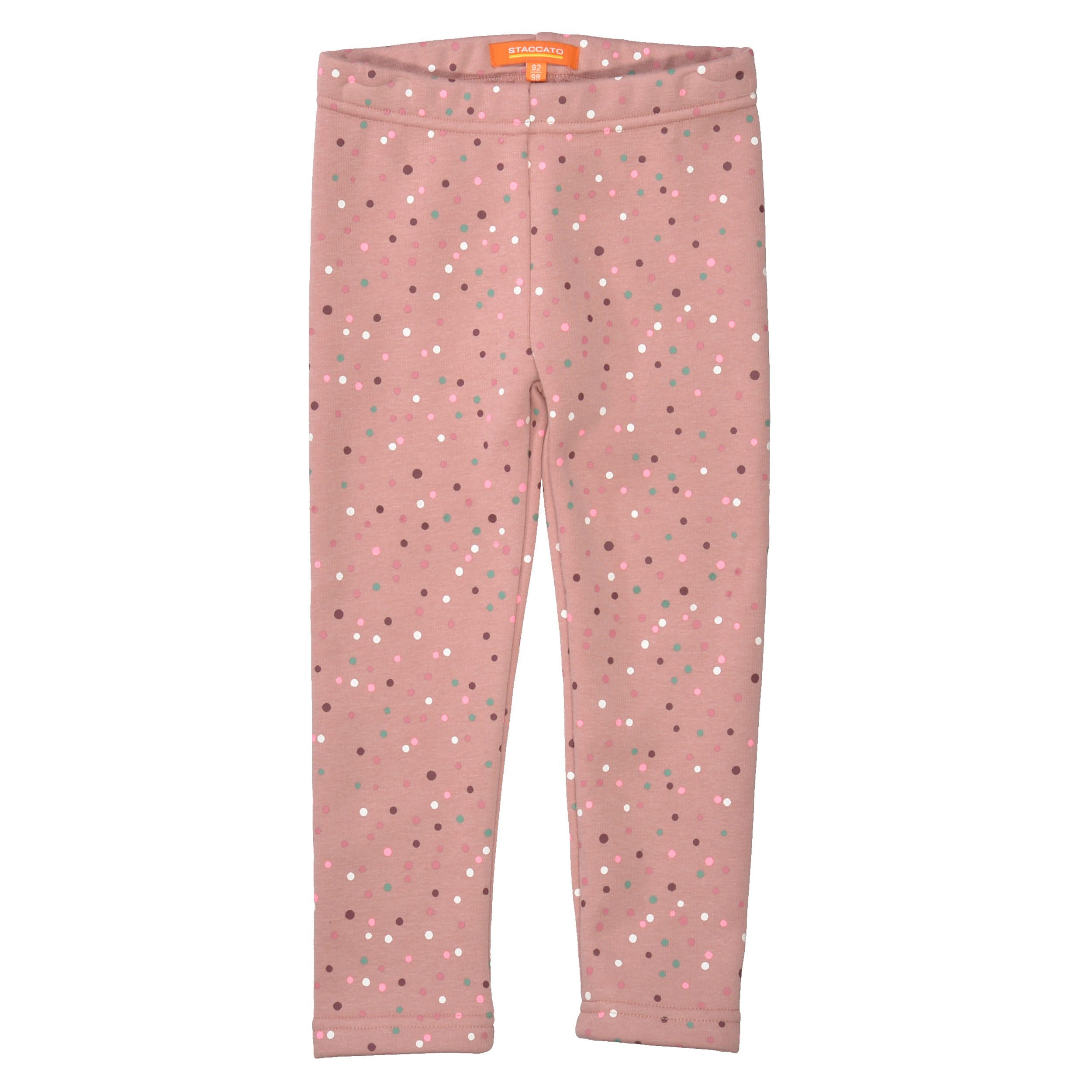 STACCATO Thermoleggings mit Allover-Punkte-Print