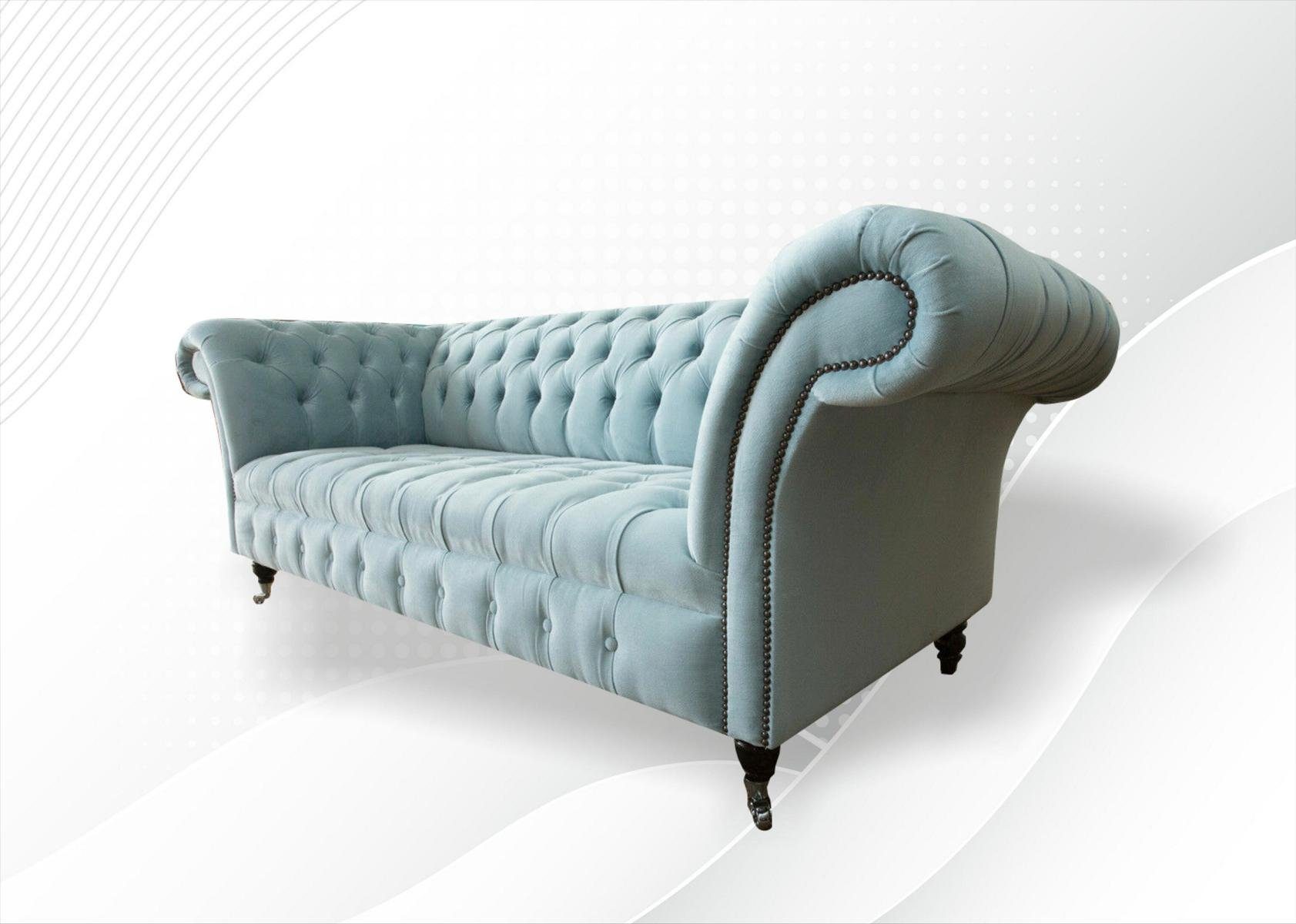 225 Design JVmoebel Chesterfield cm Sofa Sitzer 3 Sofa Couch Chesterfield-Sofa,