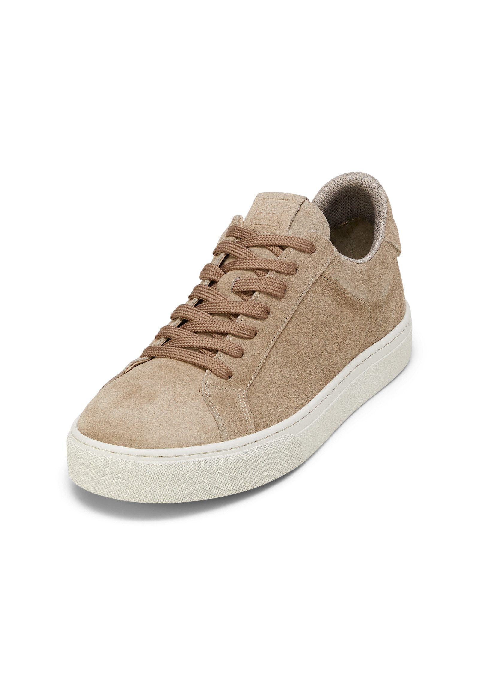 aus softem Veloursleder Sneaker
