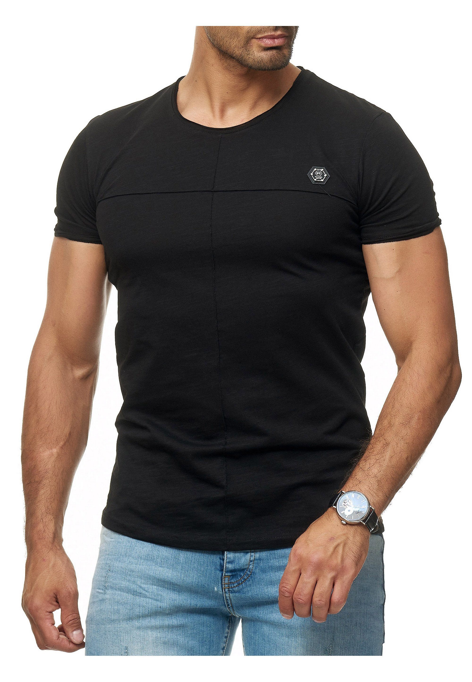 RedBridge T-Shirt Raleigh Basic mit Brandlogo