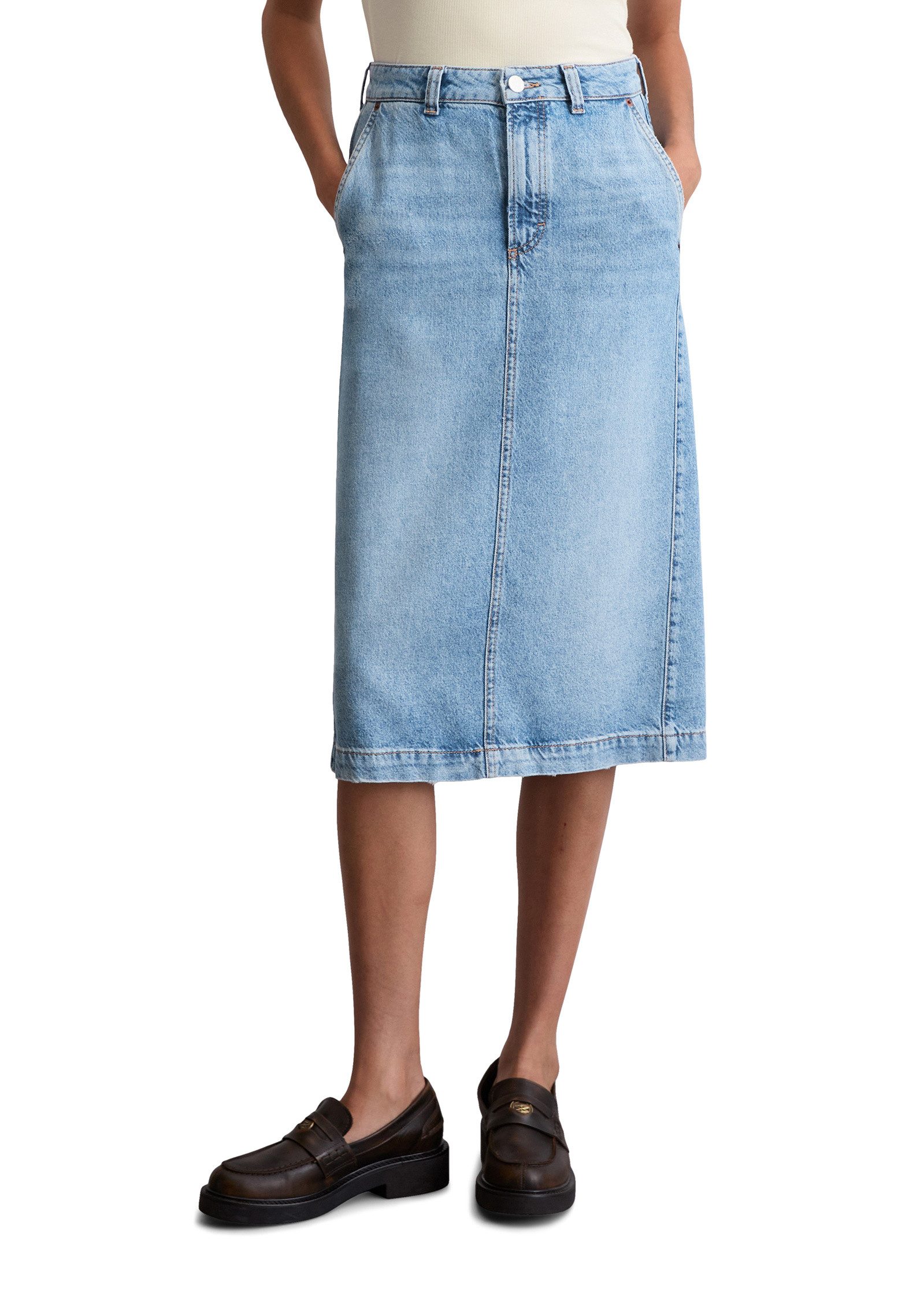 Marc O'Polo Jeansrock aus TENCEL™ Lyocell günstig online kaufen