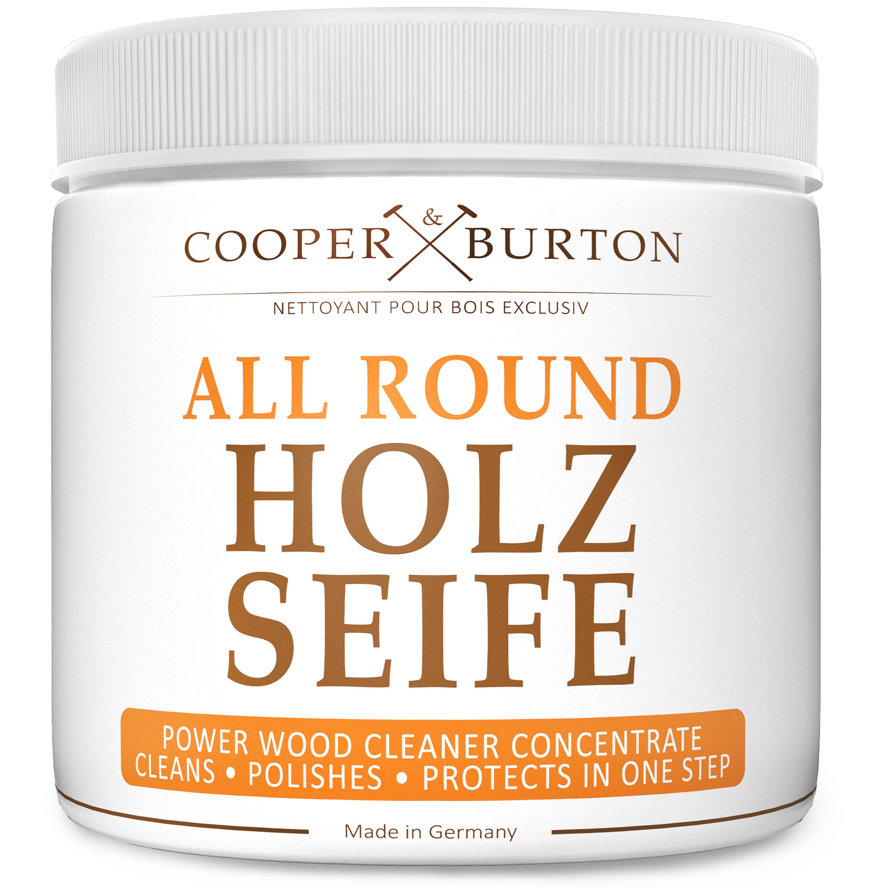 Cooper&Burton Holz Seife Intensiv Reiniger & Pflege Konzentrat von Cooper&Burton Holzreiniger (1-St. 250ml Konzentrat)