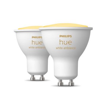 Philips Hue Stromschienensystem Bluetooth White Ambiance LED GU10 4,3W 230lm Doppe
