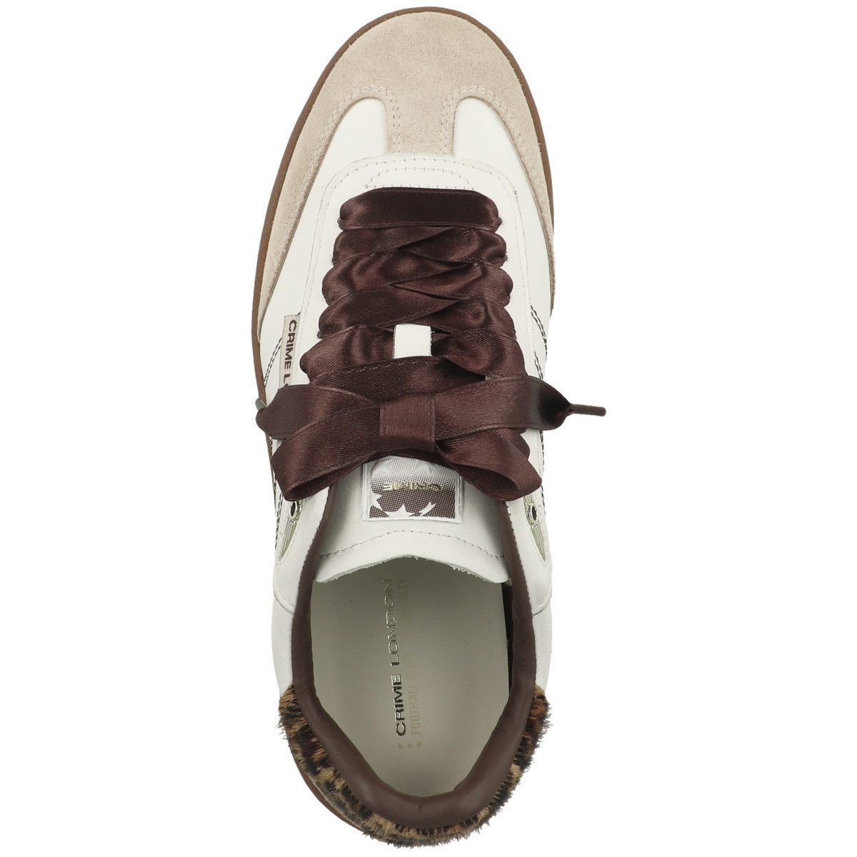CRIME LONDON WEMBLEY Damen Sneaker Turnschuhe, Sportschuhe, Freizeitschuhe, Halbschuhe, Schnürschuhe
