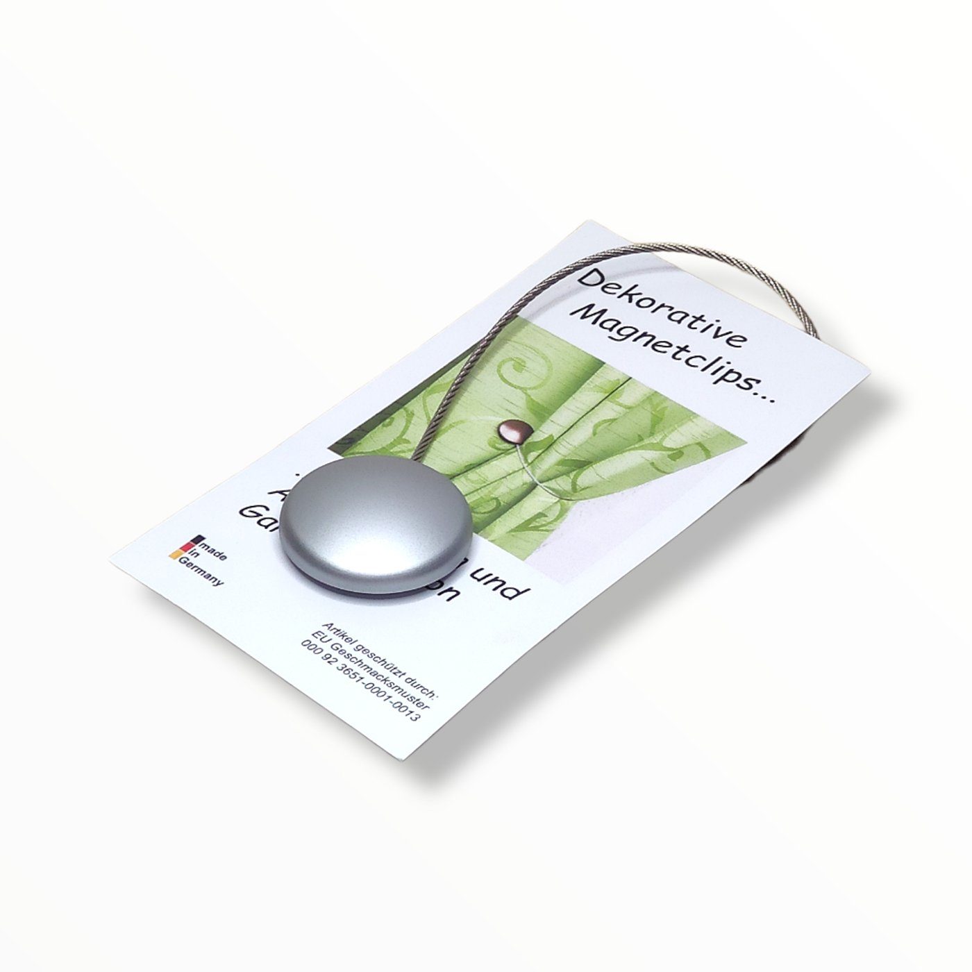 nodeko Magnethalter für Gardinen Raffhalter mit Magnet Ø 28 mm, mit Drahtsc günstig online kaufen