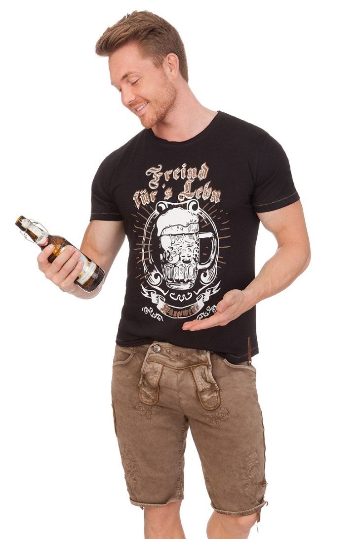 Hangowear Trachtenjeans Trachtenjeans Herren - RALKO - schlamm, dunkelbraun günstig online kaufen