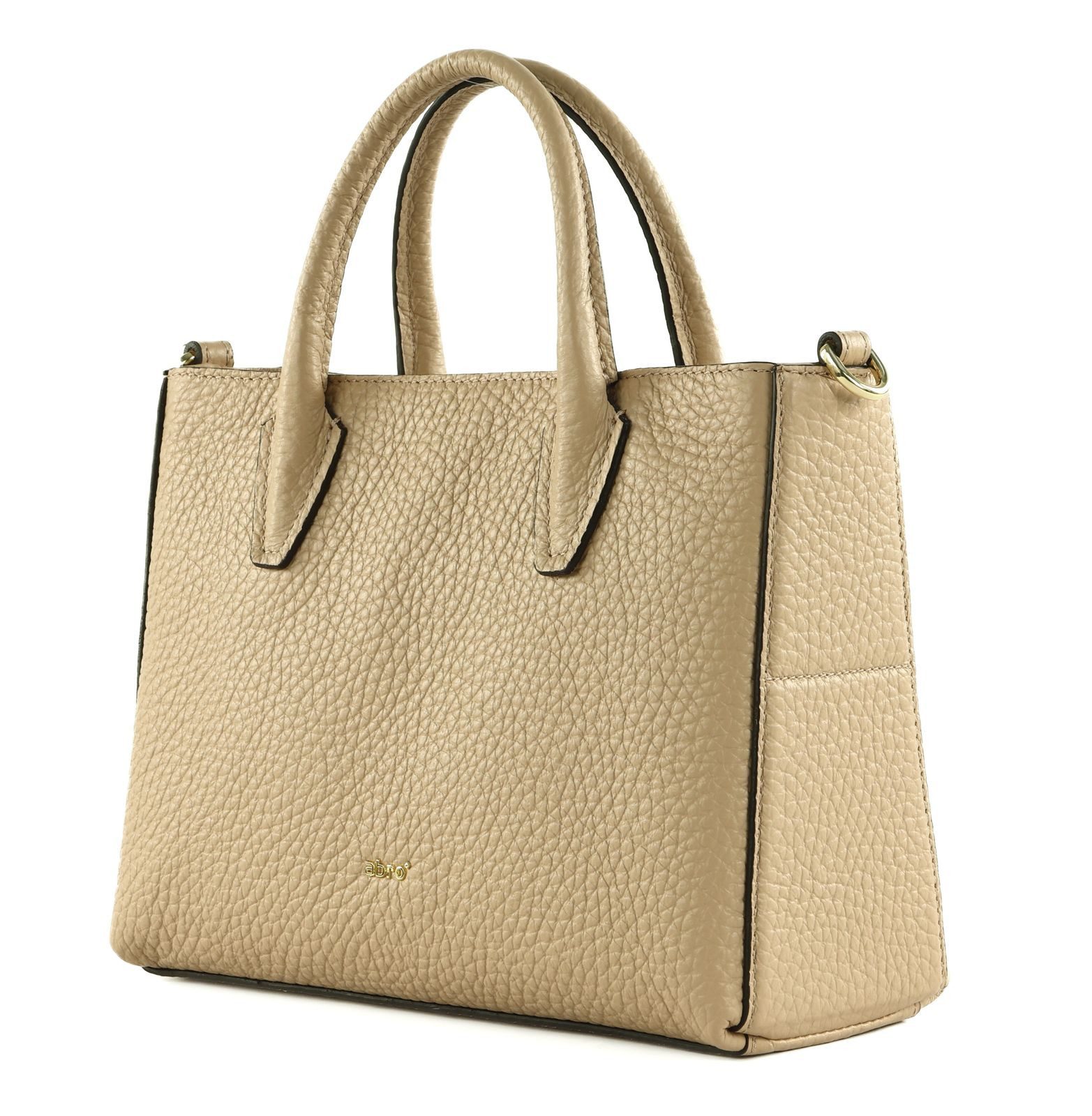 Abro Handtasche Handbag X-Bag, aus echtem Rindsleder