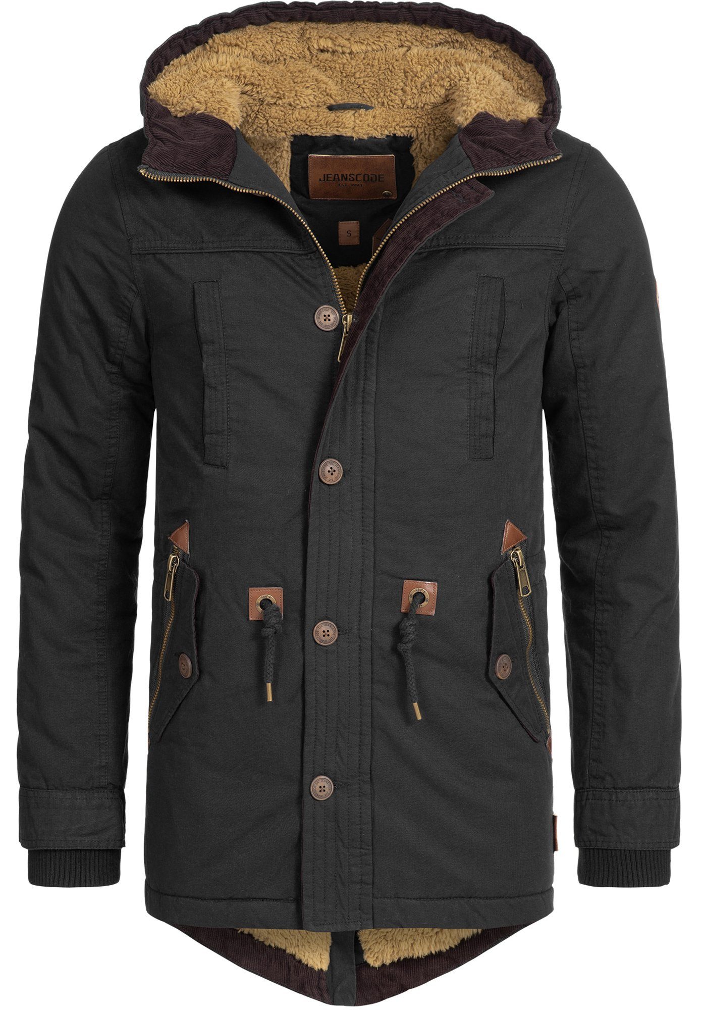 Indicode Winterjacke Herren Barge Jacke Winter Herrenjacke günstig online kaufen