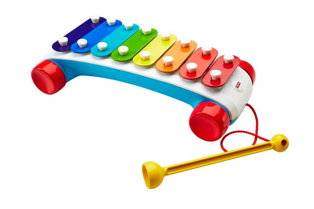 Mattel® Lernspielzeug Fisher-Price Xylophon auf Rädern