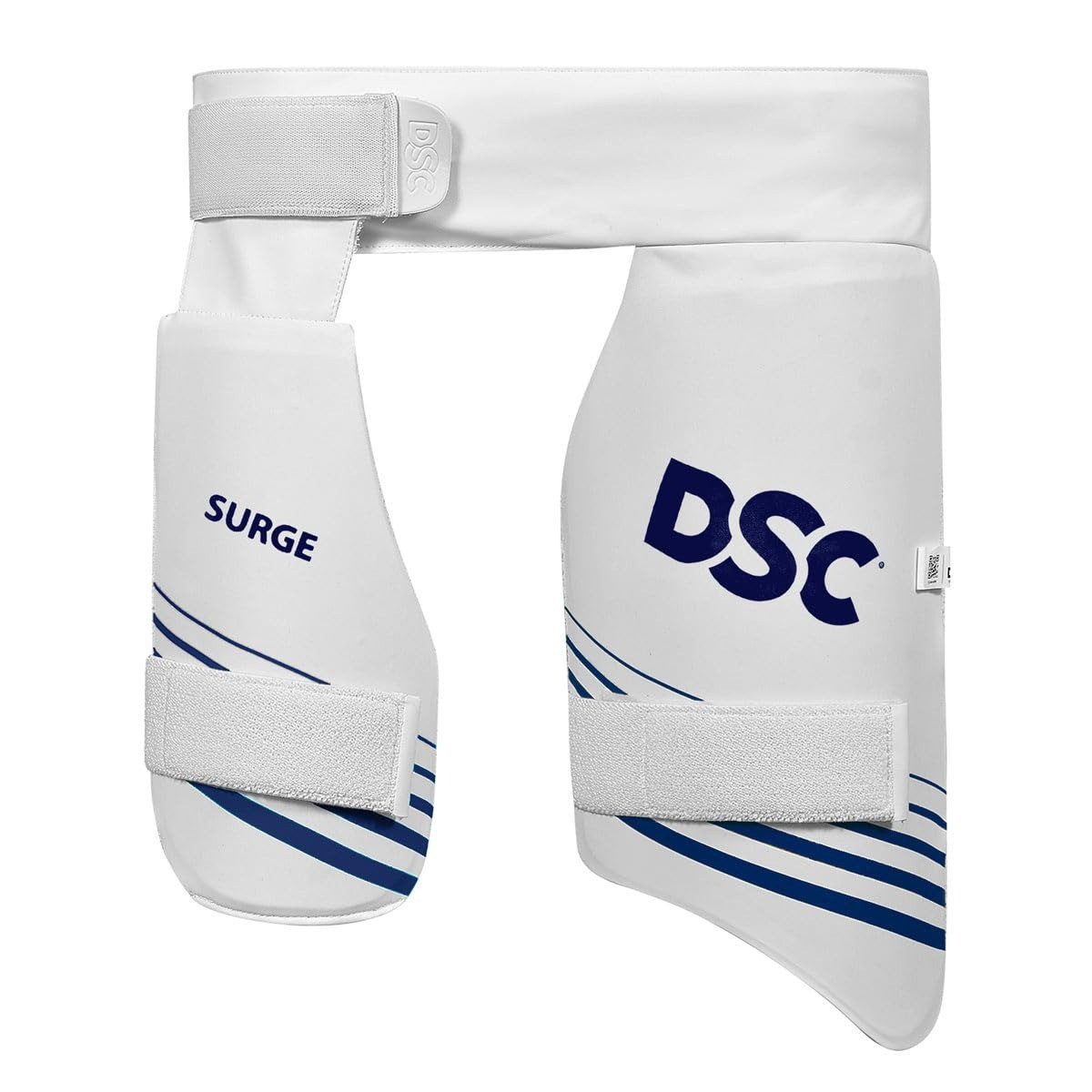 DSC Fußball Schienbeinschoner Condor Surge Cricket Oberschenkelschoner (Oberschenkel-Schutz für Schlagmänner, PVC-Material)