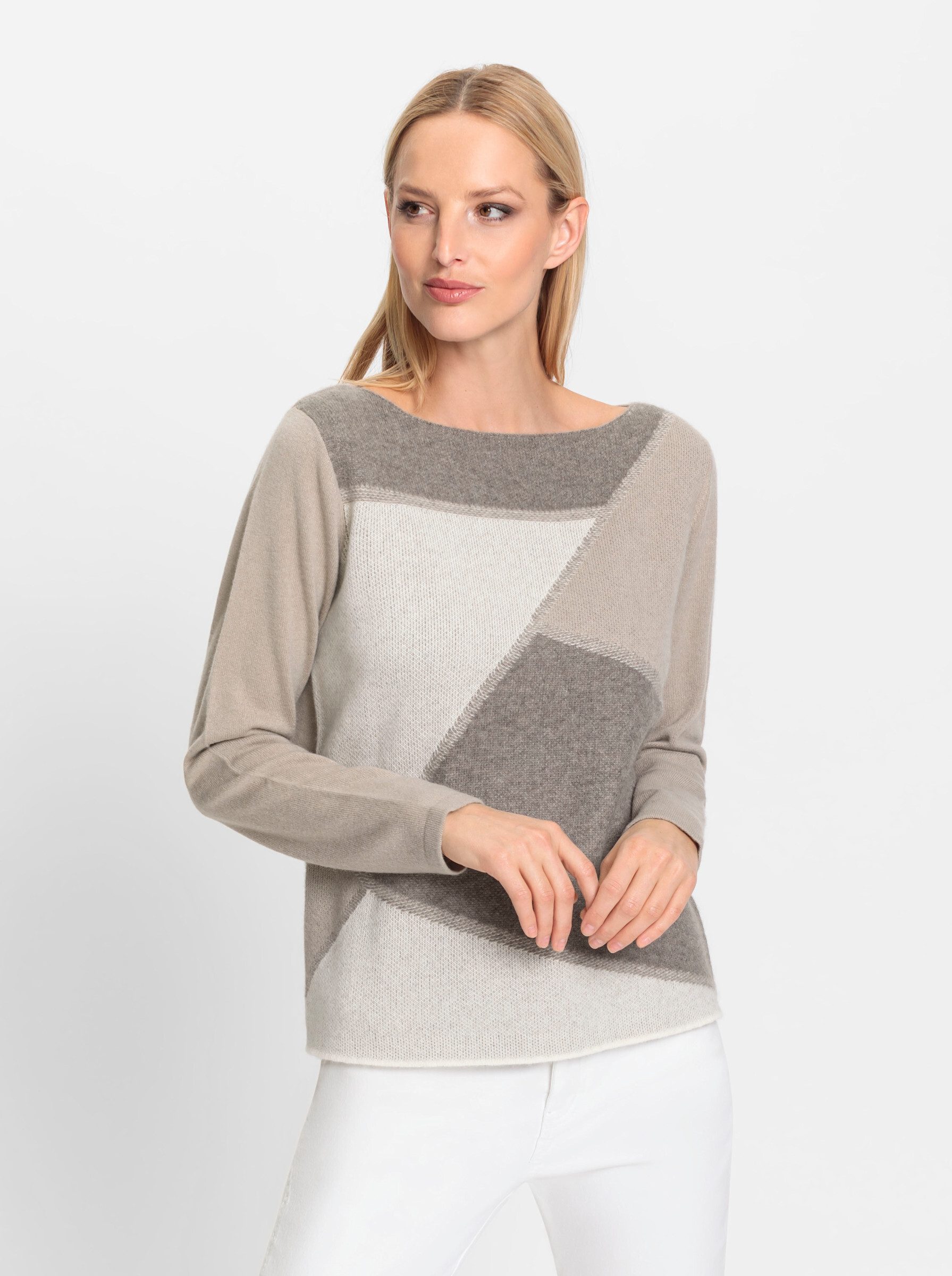 Strickpullover U-Boot-Pullover