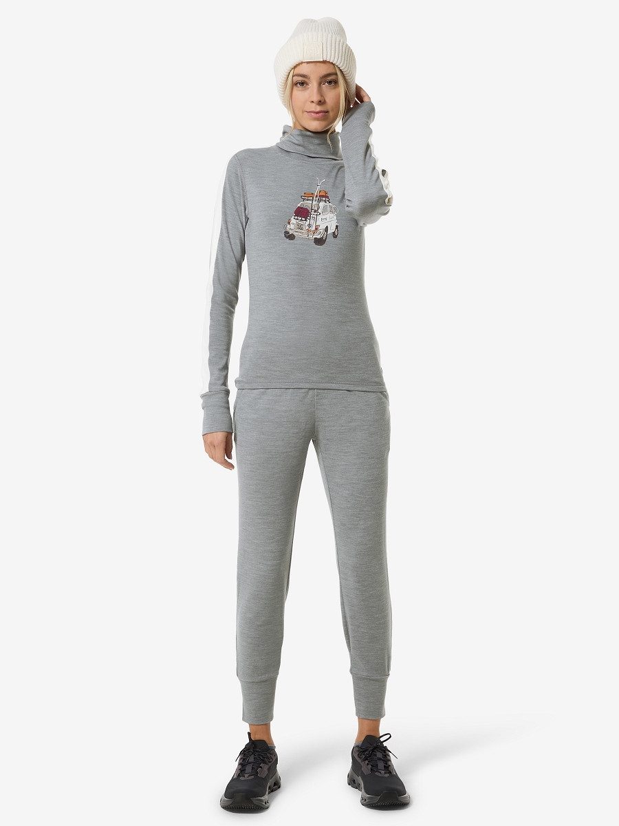 SUPER.NATURAL Jogginghose für Damen, nachhaltig, Merino BIO PANTS bequem, casual