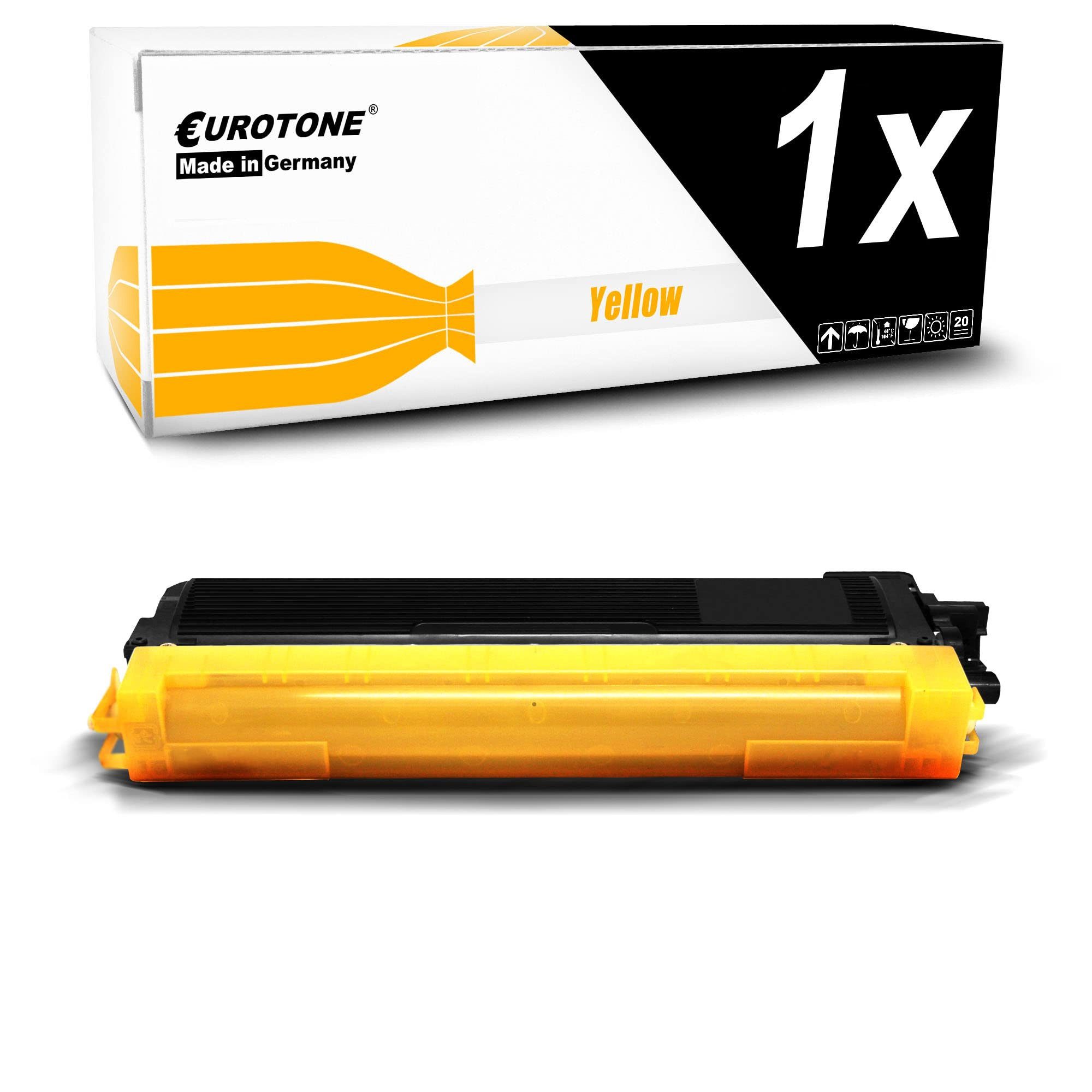 Eurotone Tonerkartusche TN230Y, (Einzelpack, 1-St., Lieferumfang: 1er-Pack in Gelb Toner in Gelb), Eurotone Toner TN230Y, 1er-Pack in Gelb, Gelb