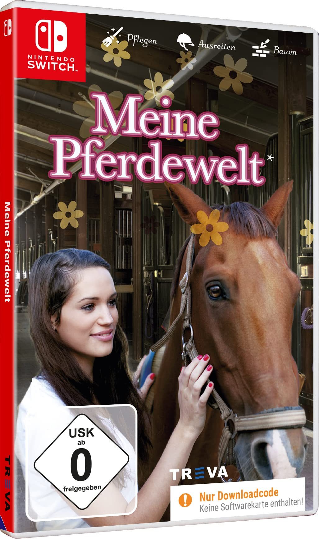 Meine Pferdewelt - Dein Pferd - Pflegen, Ausreiten, Bauen (Code in a Box), Nintendo Switch