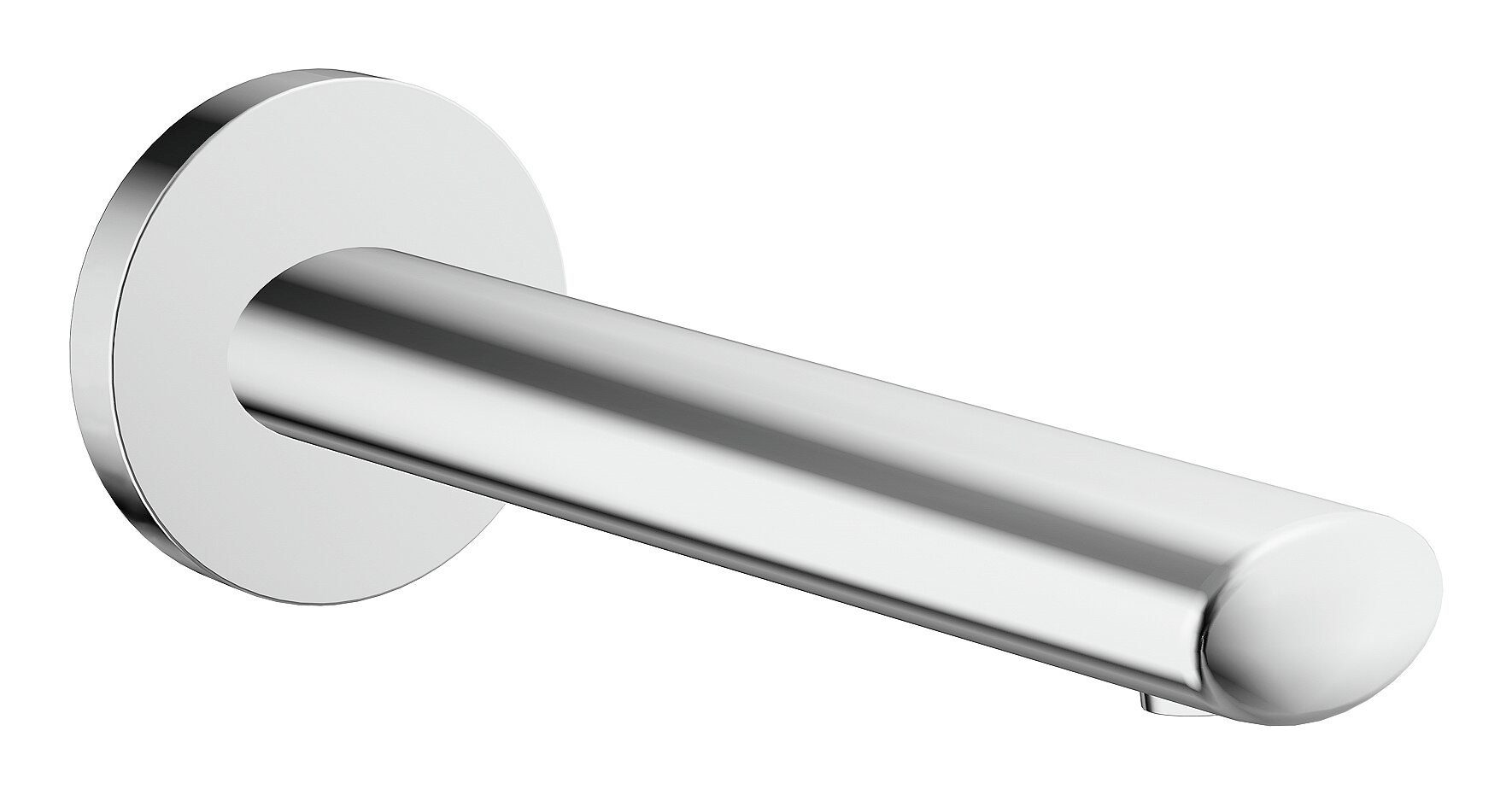 HANSA Wannenarmatur Hansaronda Wanneneinlauf (G1/2) als Wandauslauf Ausladung 180 mm