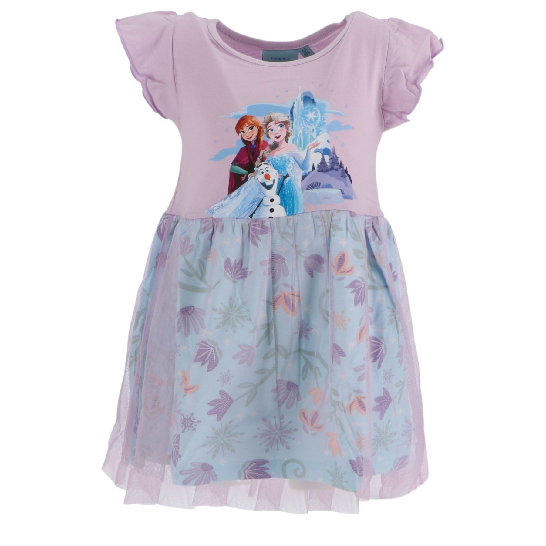 Disney Frozen Midikleid Kinderkleid Mädchen Kleid Prinzessinnenkleid