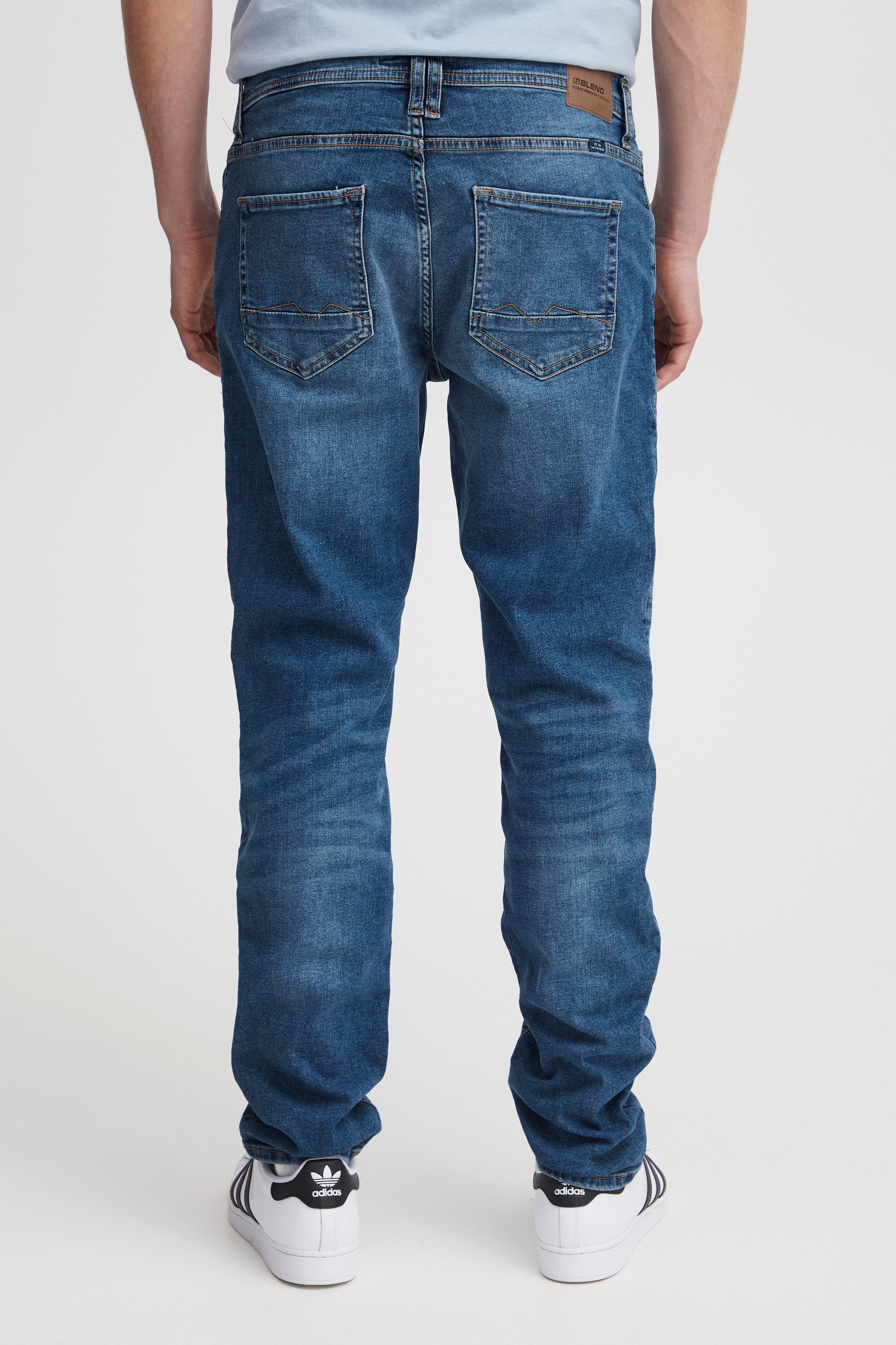 Blend Regular-fit-Jeans BHTWISTER SLIM/REG mit Abriebeffekten