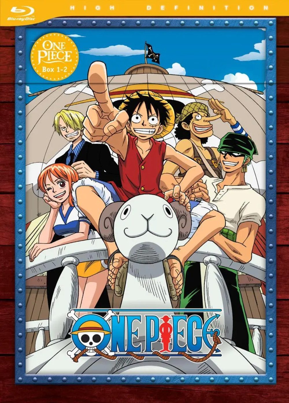 Crunchyroll DVD One Piece Box 1+2 DVD Limited Edition, FSK