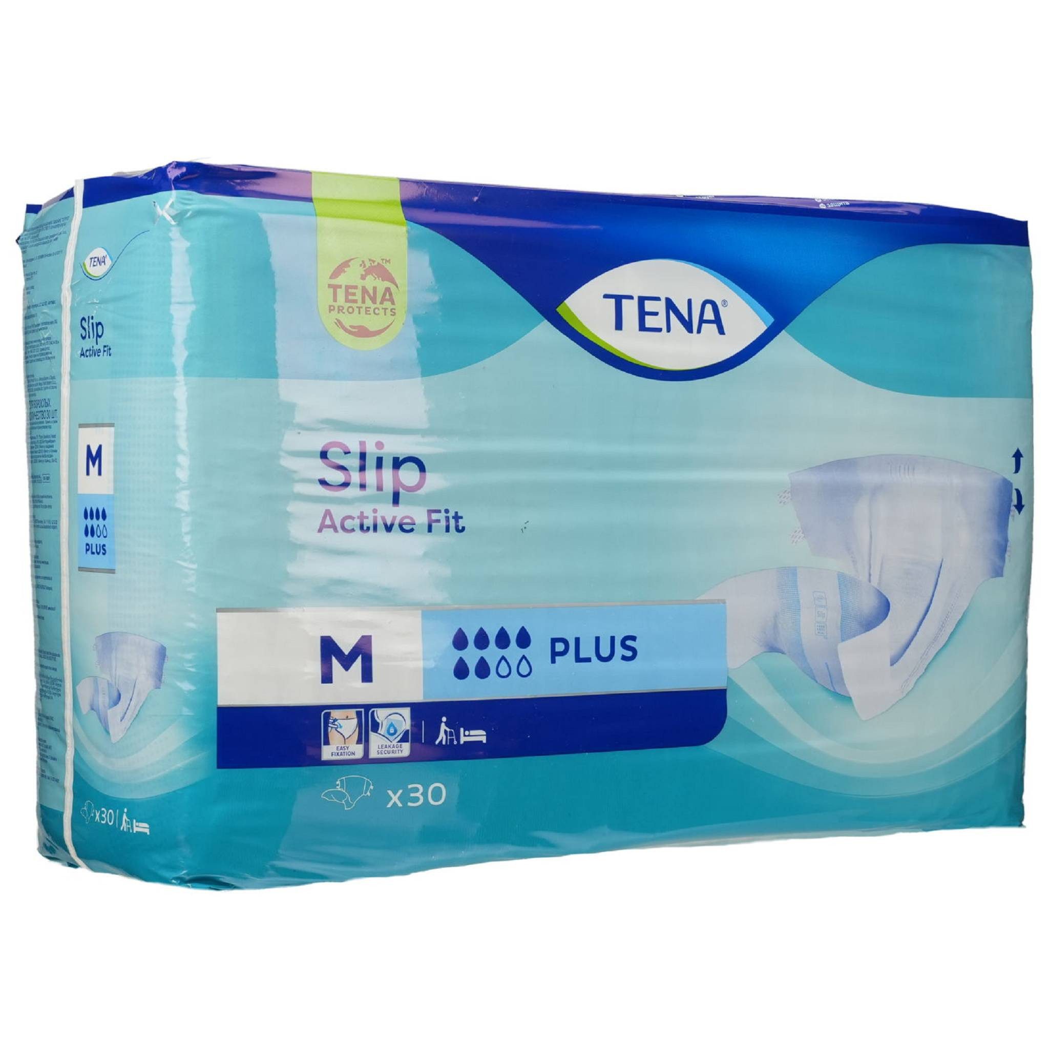 TENA Windeln TENA SLIP Active Fit Plus Medium 30 Stück PZN 7322540789119