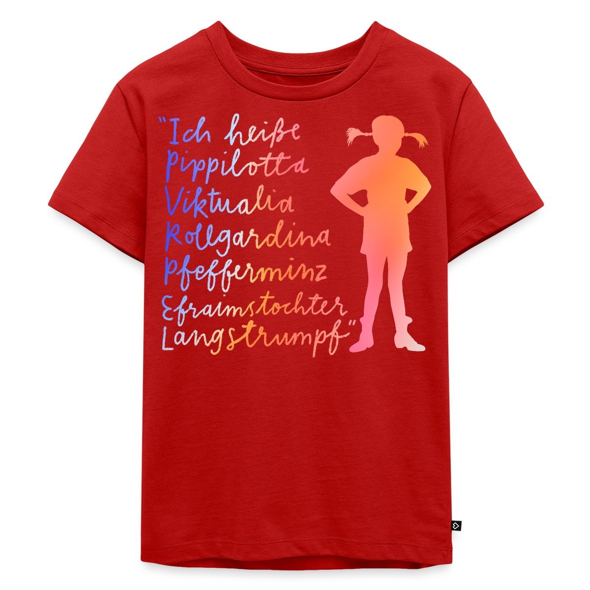 T-Shirt Pippi Langstrumpf Ich Heiße … Kinder Premium T-Shirt