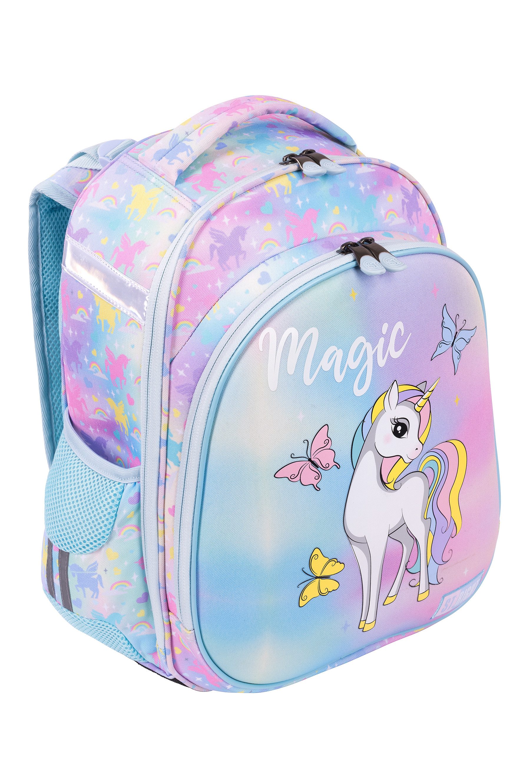 einhorn Schulrucksack Mädchen Tornister Rucksack