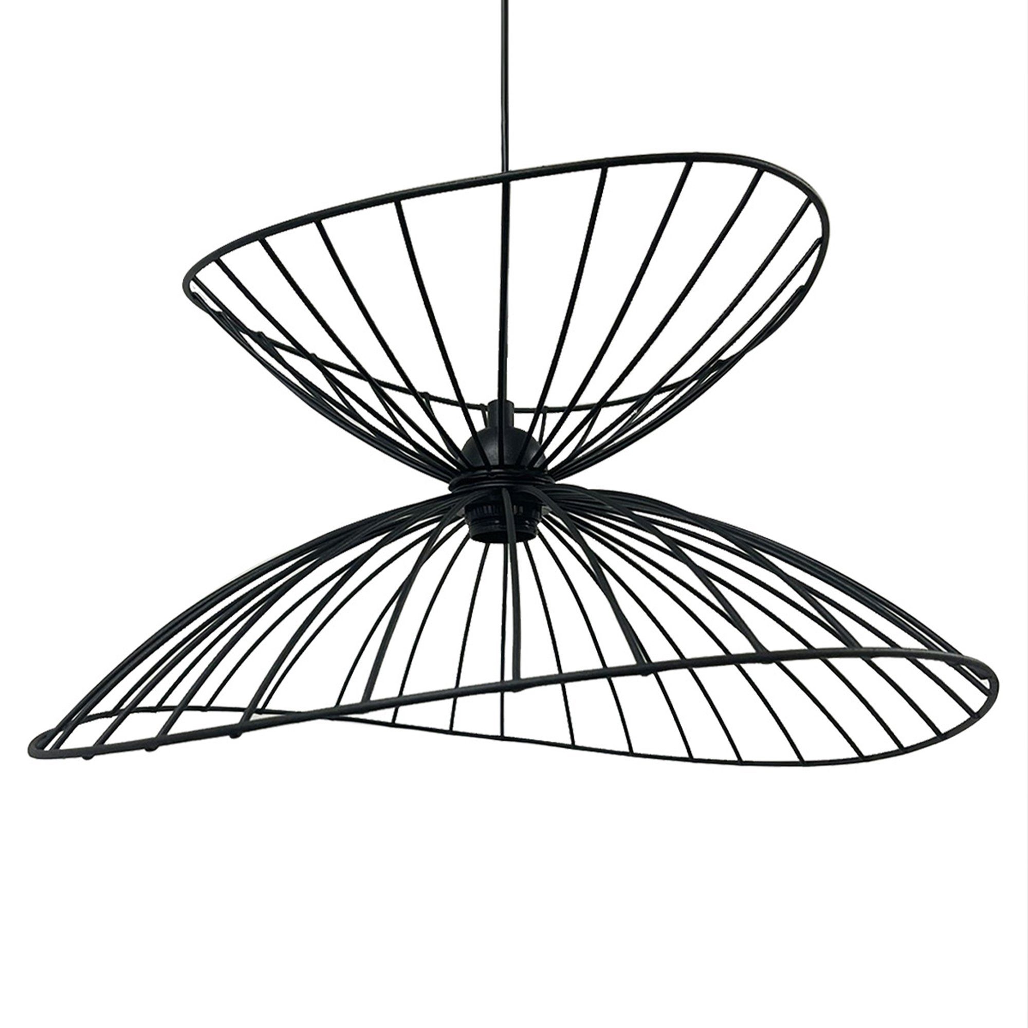 Bamyum Pendelleuchte Pendelleuchte Vertigo, ohne cm Lampe, Schwarz Metall Modern 50 Leuchtmittel