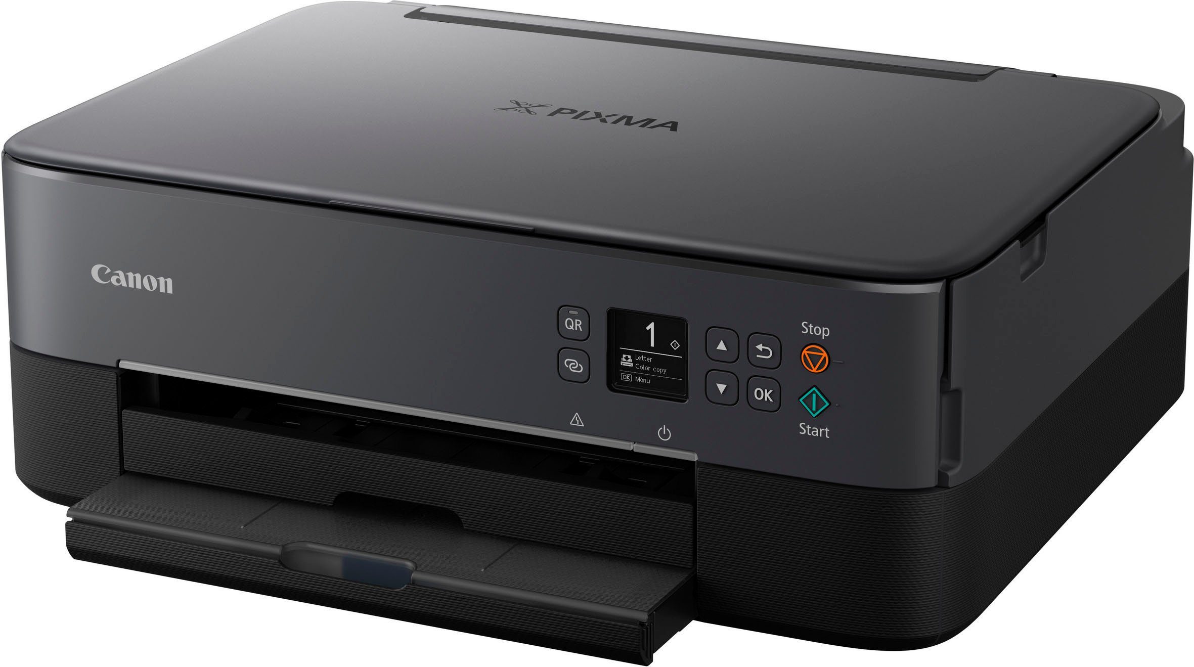 Canon PIXMA TS5350i Multifunktionsdrucker, (WLAN (Wi-Fi), Wi-Fi Direct, 3in1 Tintenstrahl-Multifunktionsgerät in schwarz)