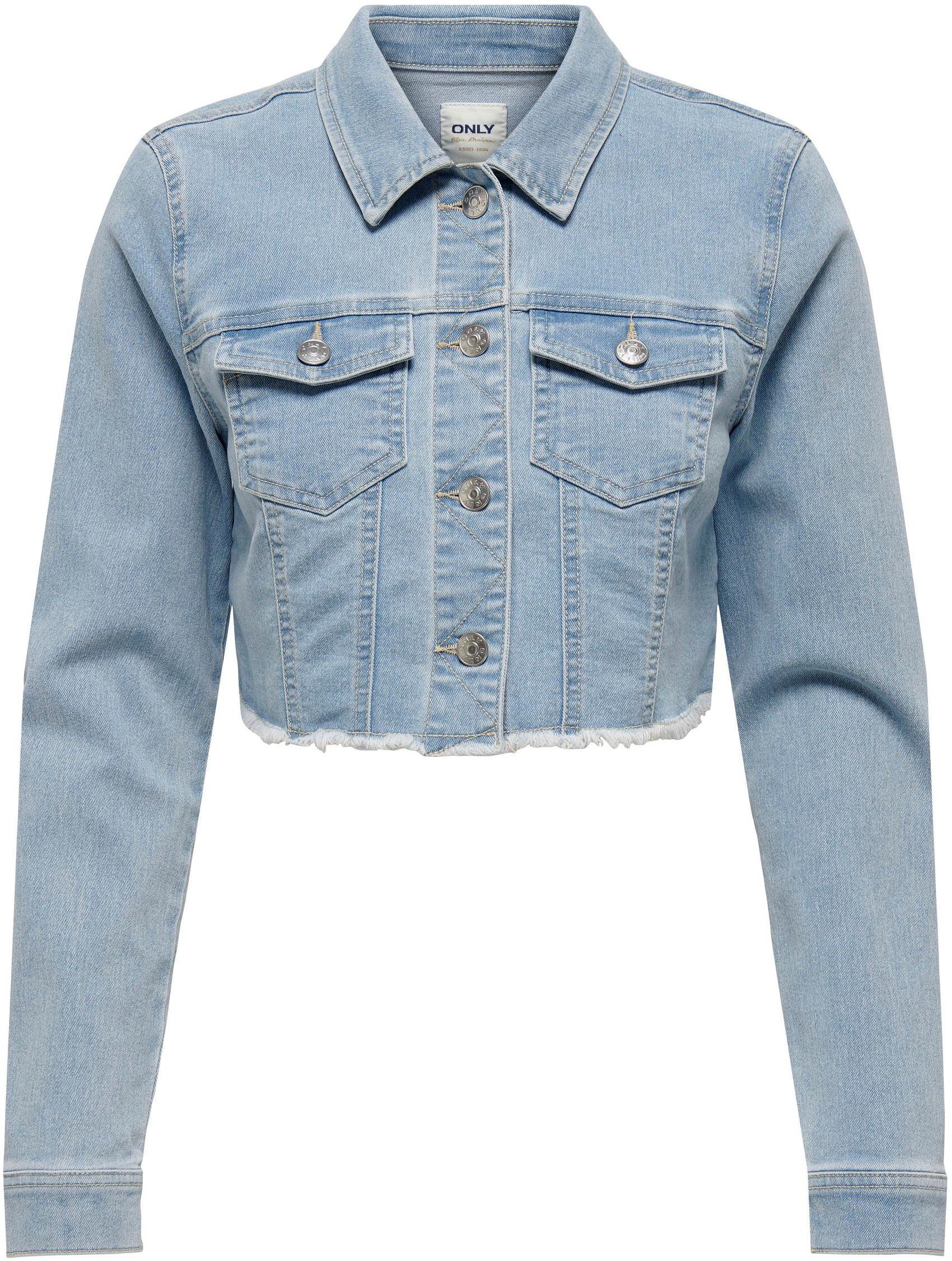 Jeansjacke ONLWONDER LS CROPPED DNM JACKET GUA NOOS