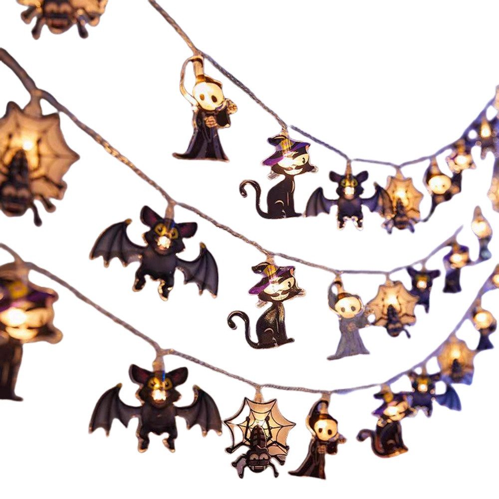 Bomiclss LED-Lichterkette Herbst Deko, Halloween Lichterkette 3 m 20 LED Lichter, für Halloween Theme Erntedankfest Weihnachtsfeiern von Bomiclss