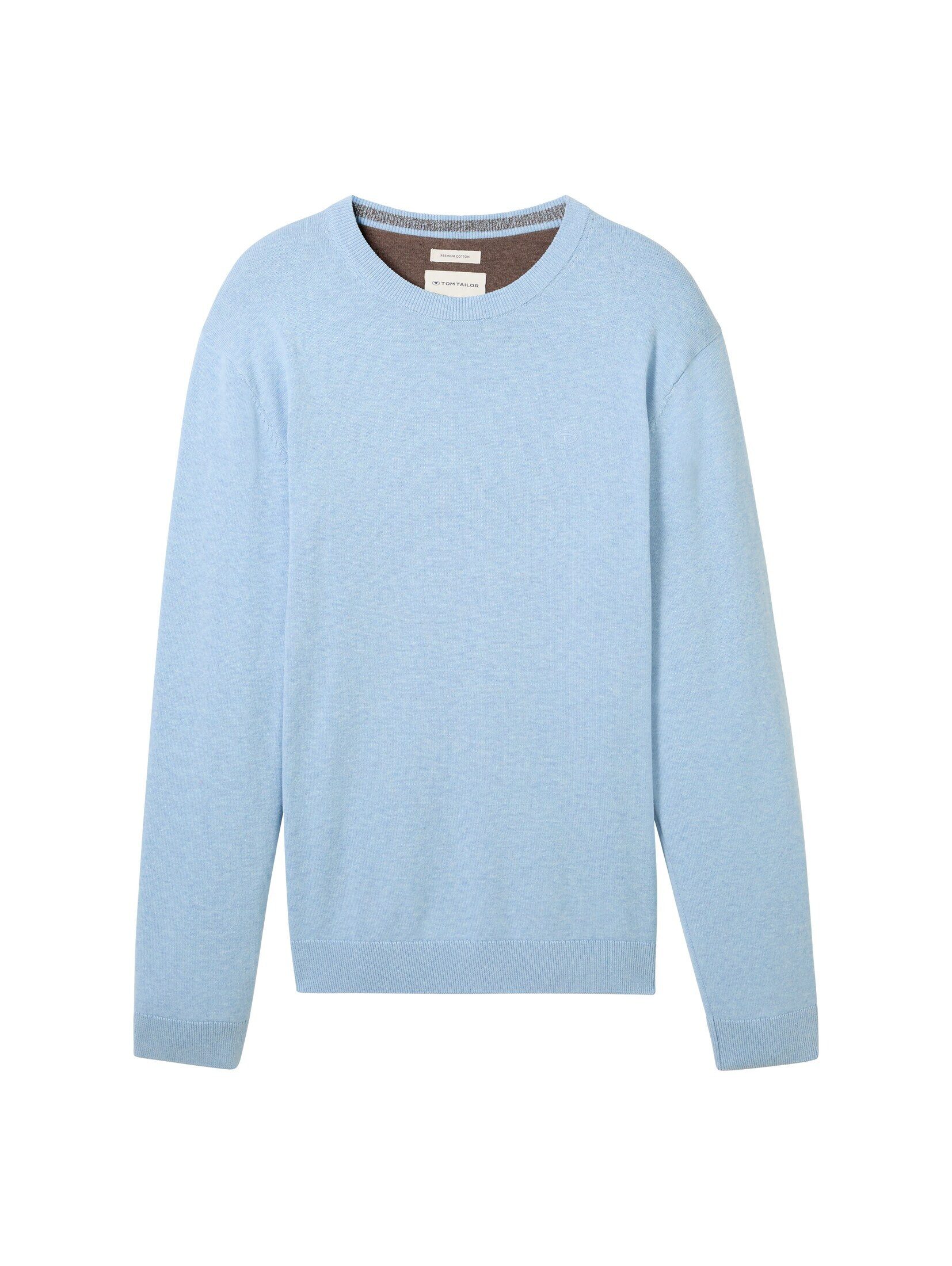 TOM TAILOR Strickpullover Basic Strickpullover günstig online kaufen