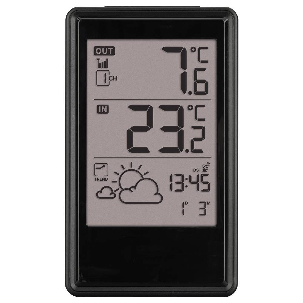 TFA Dostmann Funk-Wetterstation Funk-Wetterstation Vorhersage für 6 bis 12 Stunden Wetterstation