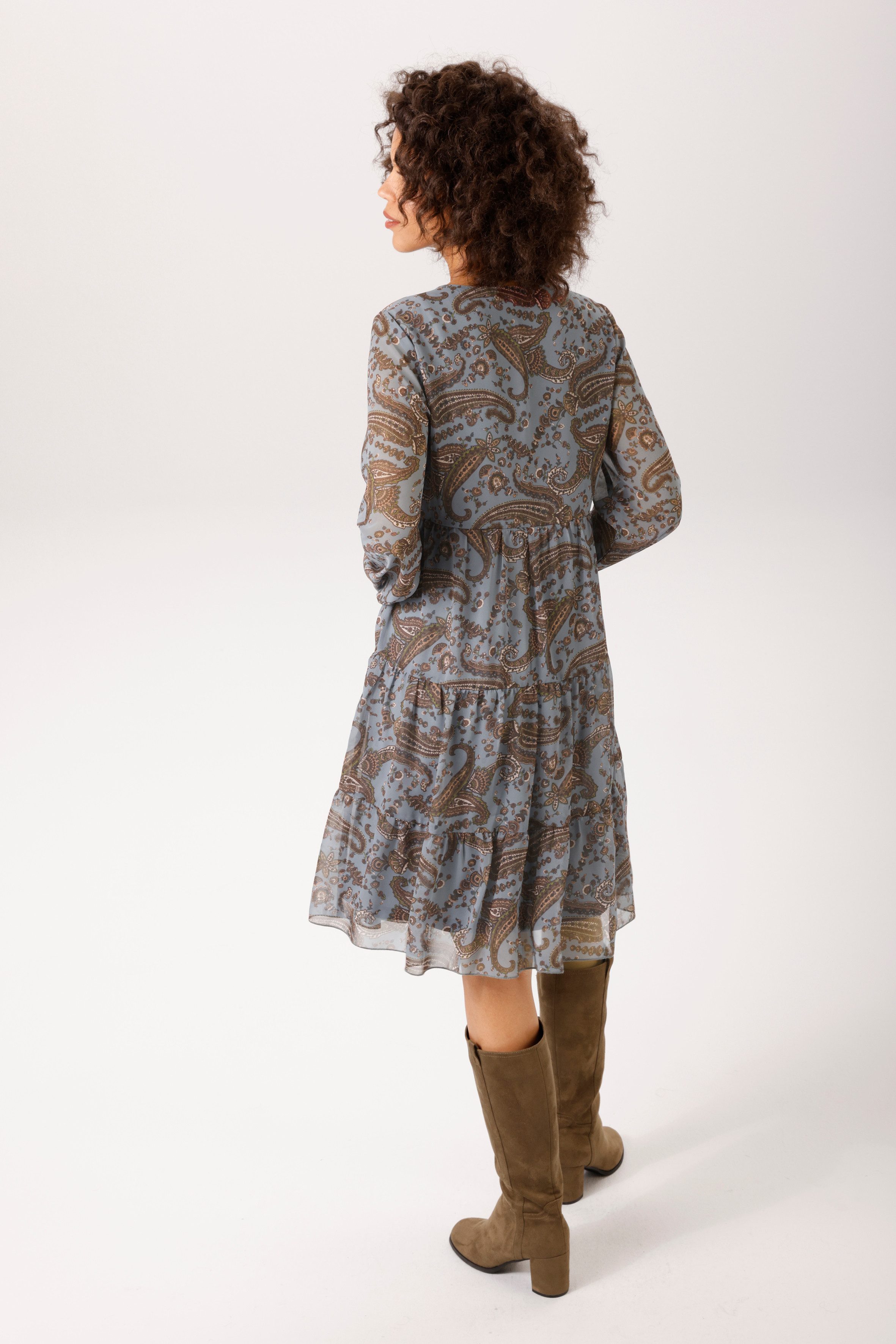 Aniston CASUAL Tunikakleid mit fantasievollen großflächigen Paisley-Druck - NEUE KOLLEKTION
