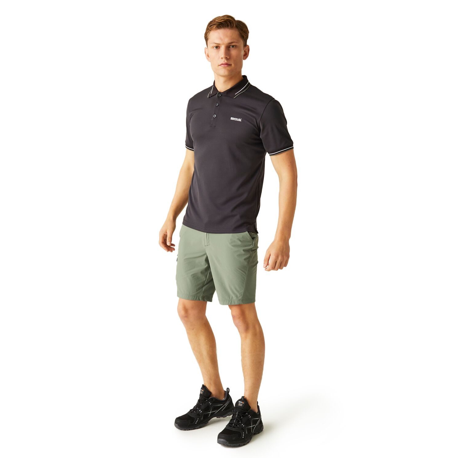 Regatta Trekkinghose Wanderhose Travel Light (wasserabweisend und schnelltrocknend) kurz