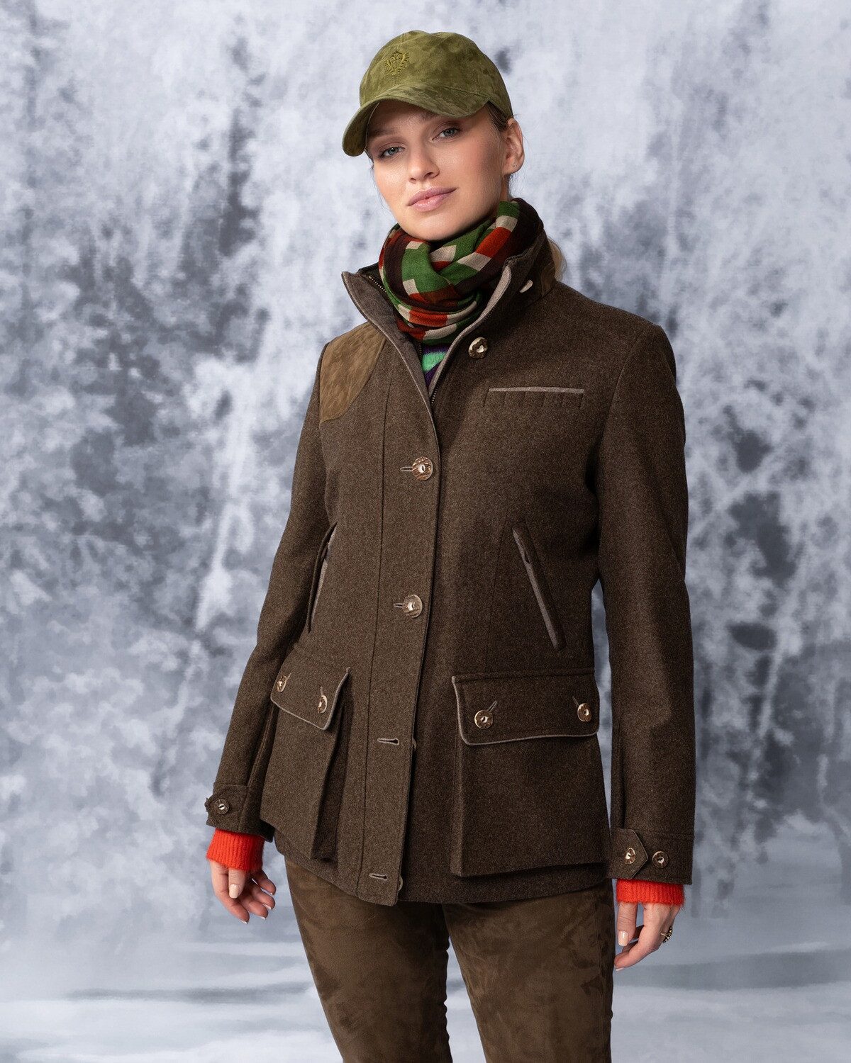 Habsburg Wolljacke Damen Lodenjacke Anita